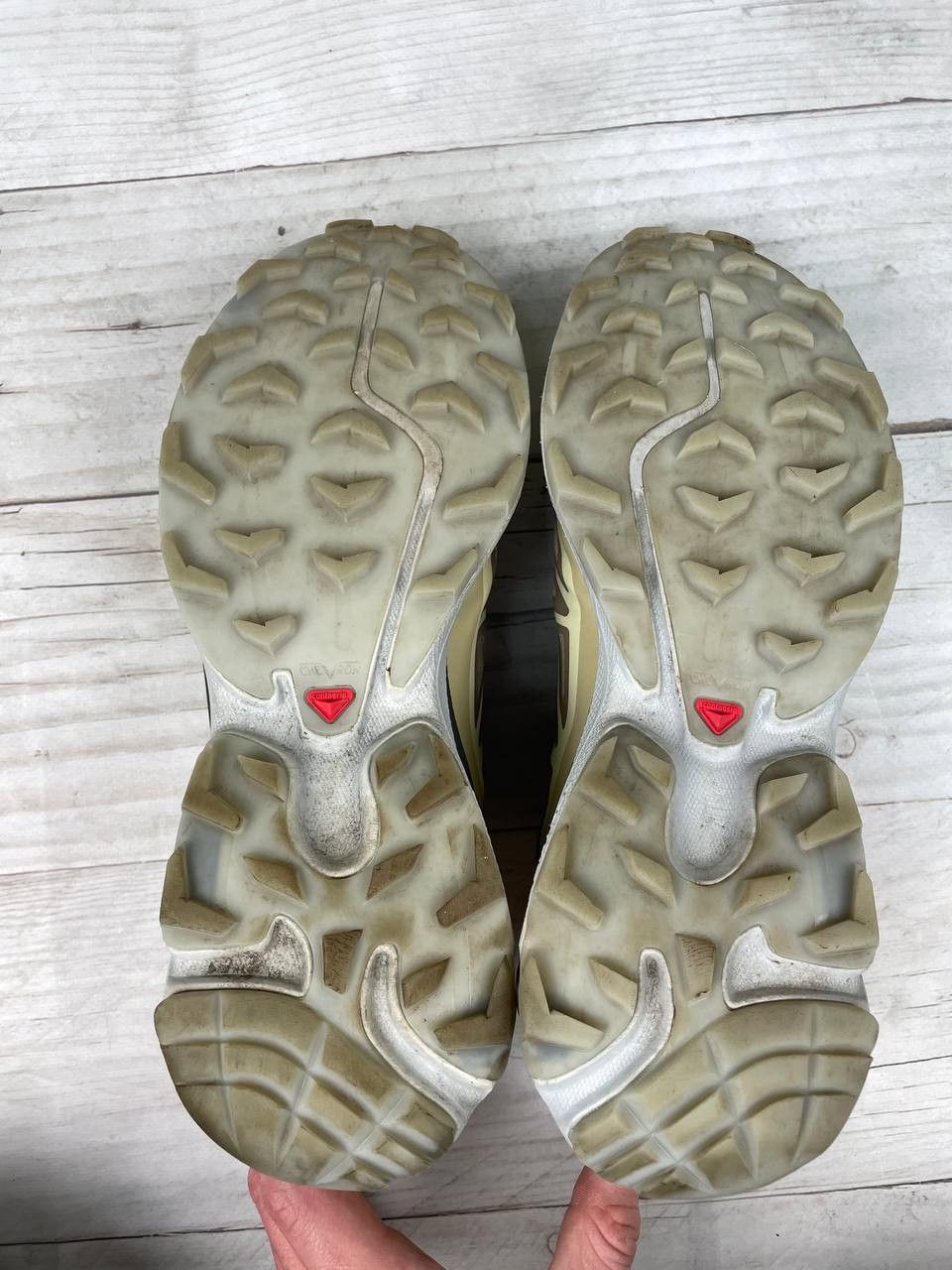 Salomon Salomon XT-6 Clear Safari Vanila Ice Sneakers Men Size US 10 Size US 10 / EU 43 - 6 Thumbnail