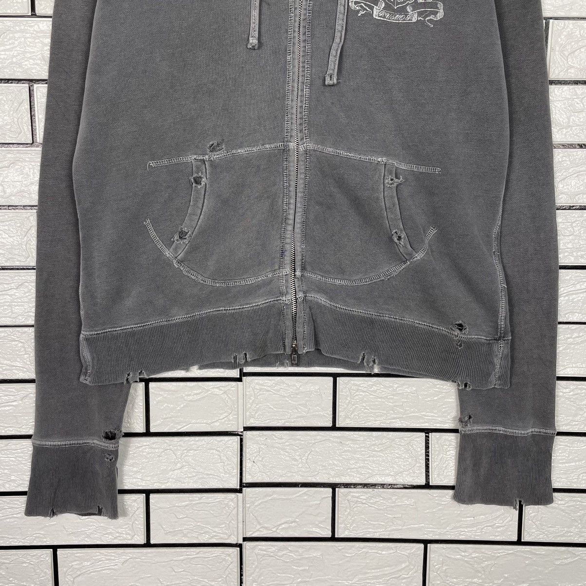 Japanese Brand Rock In Save The Queen Zipper Hoodie Size M / US 6-8 / IT 42-44 - 7 Thumbnail