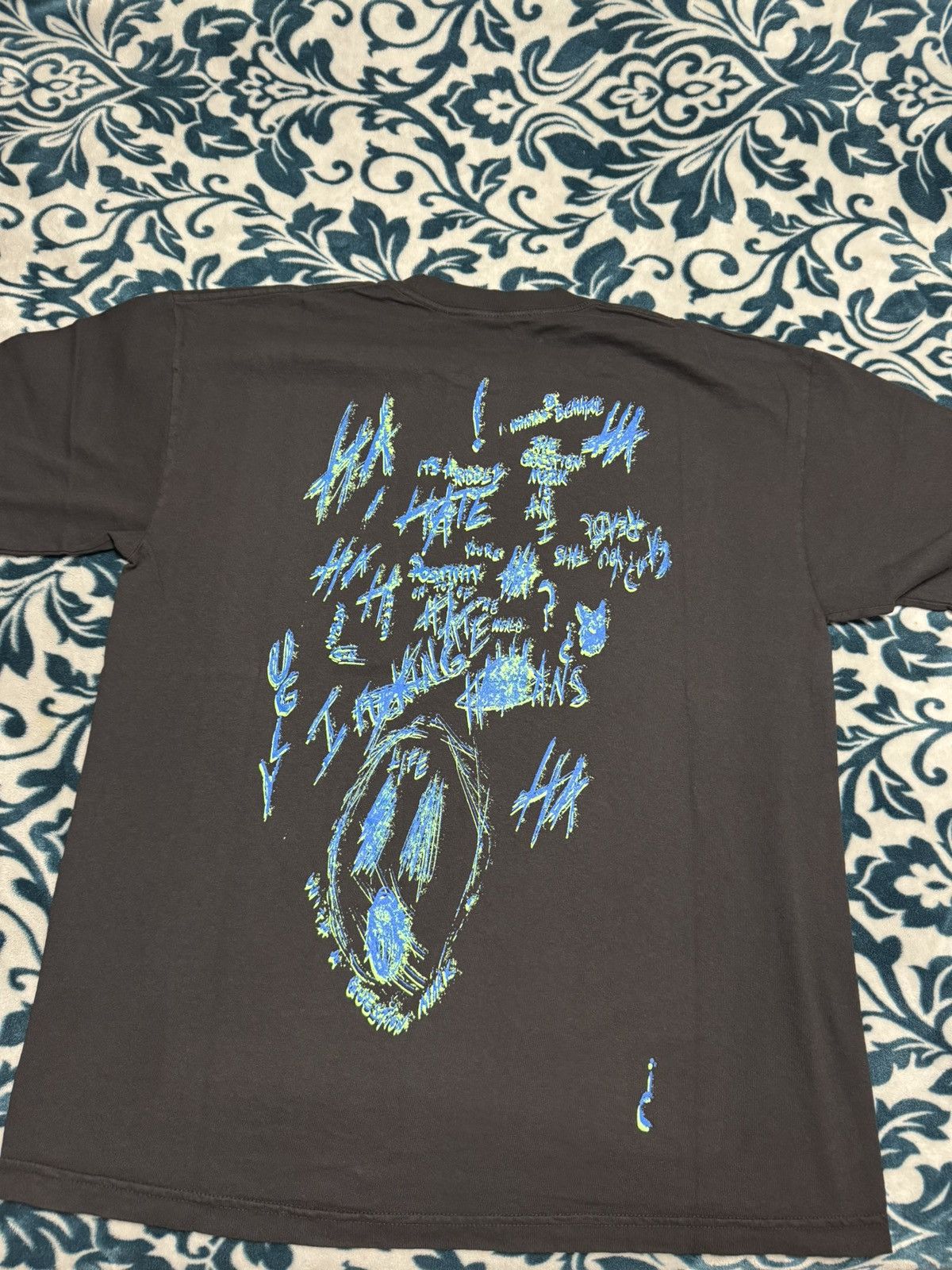 Revenge BAD NO END TEE BLACK/BLUE xxxtentacion Size US L / EU 52-54 / 3 - 2 Thumbnail