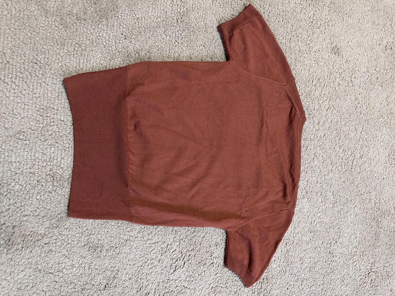 Vivienne Westwood VIVIENNE WESTWOOD Ormbreeding Short-Sleeved Knitwear Sz M Size M / US 6-8 / IT 42-44 - 6 Thumbnail