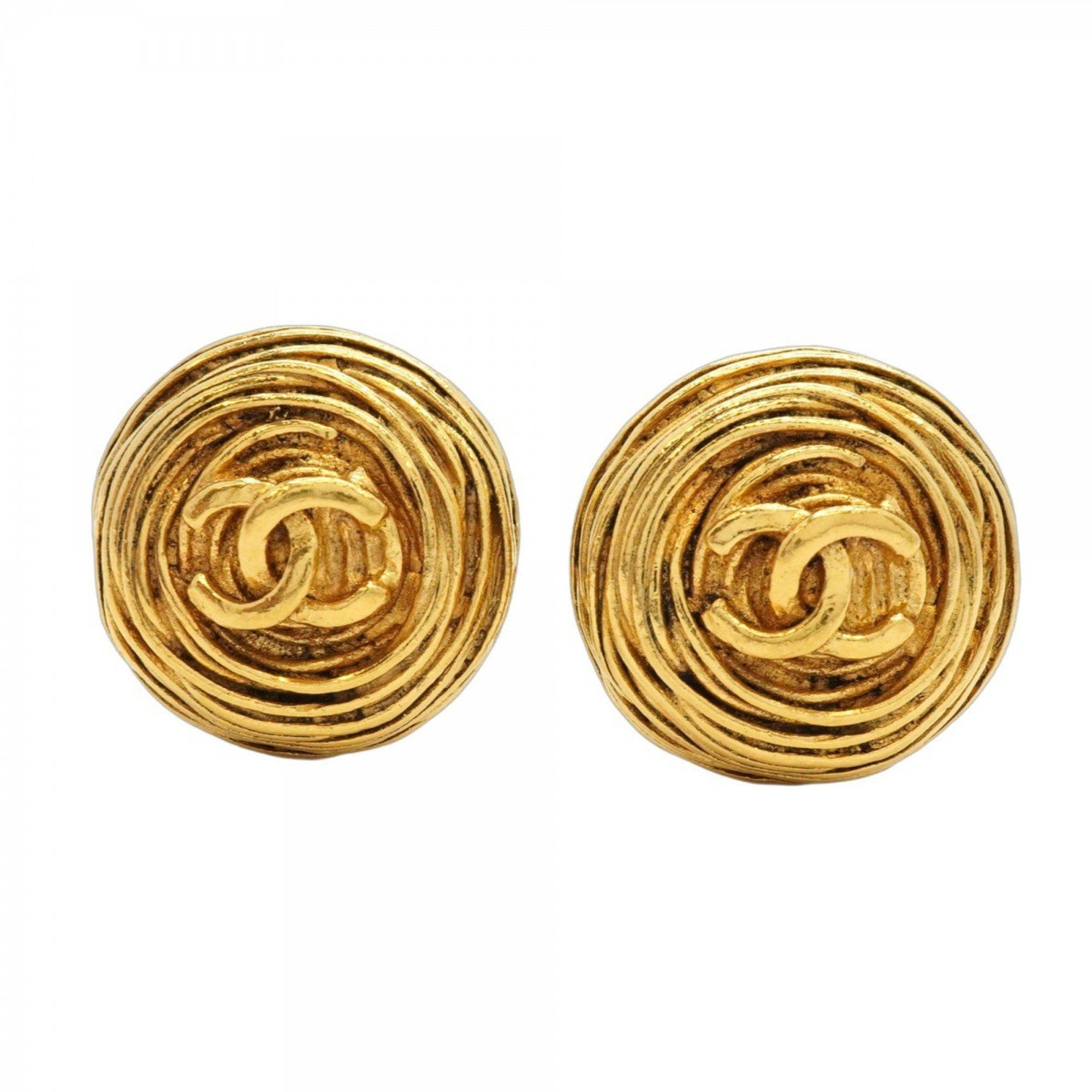 Chanel Chanel Coco Mark earring Size ONE SIZE - 1 Thumbnail