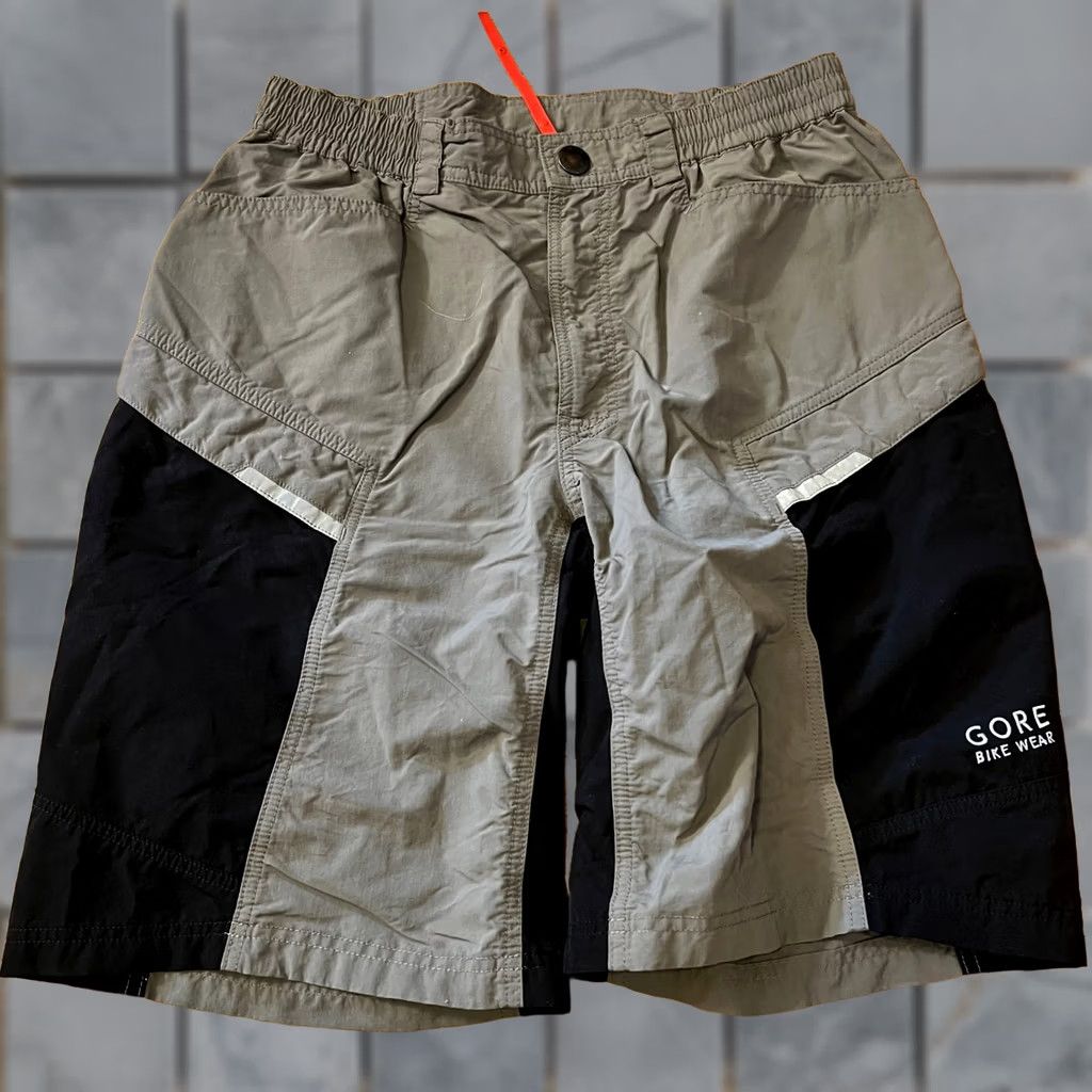 GOREWEAR GORE Shorts Mens Medium Gray Bike Bicycle Performance Cargo Mens Size US 31 - 1 Thumbnail