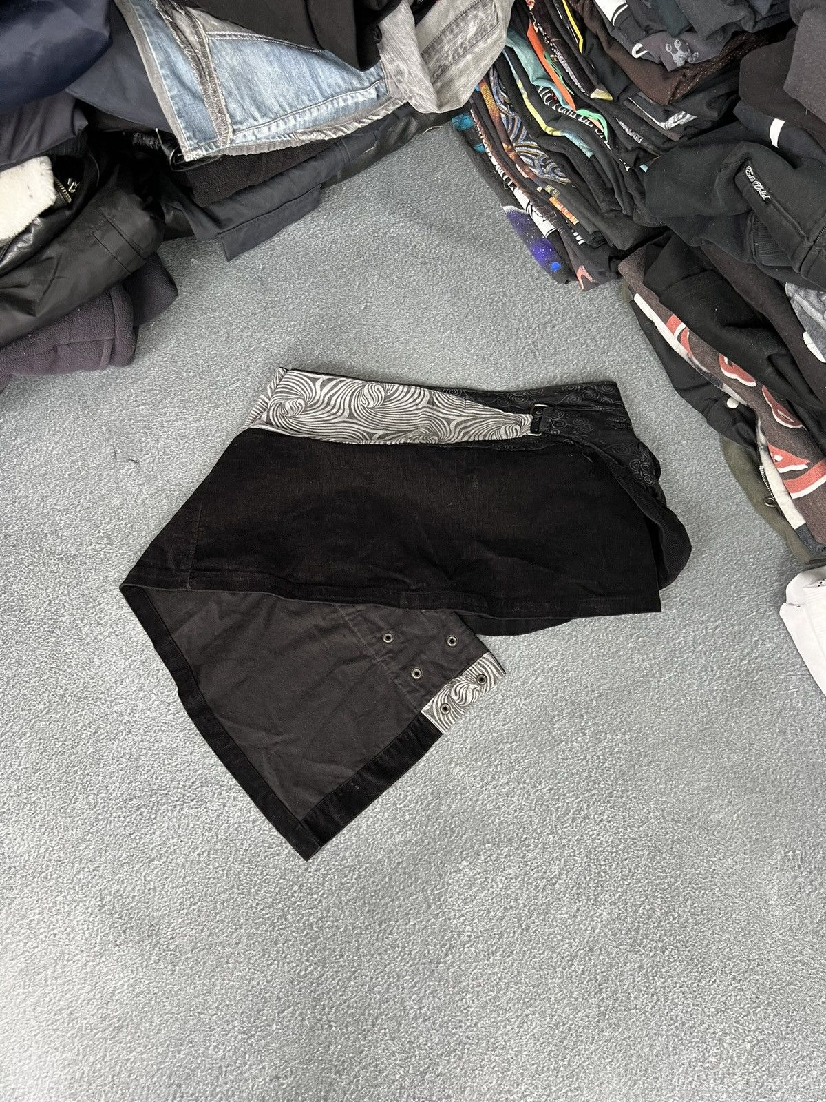 Japanese Brand VINTAGE COP.COPINE AVANT GARDE SKIRT Size 32" / US 10 / IT 46 - 7 Thumbnail