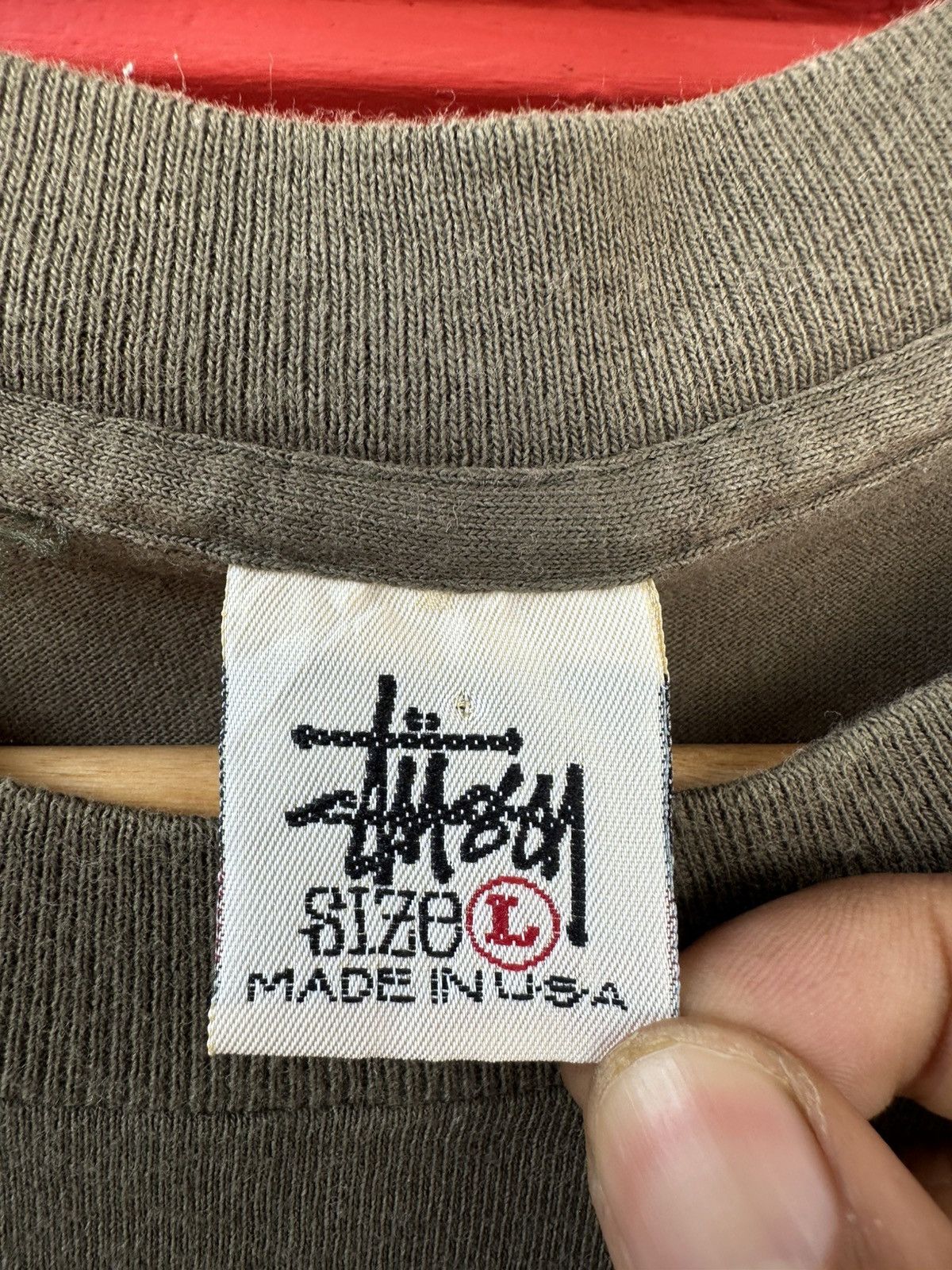 Stussy Vintage 90s Old Stussy Copyright Tee Size US L / EU 52-54 / 3 - 5 Thumbnail