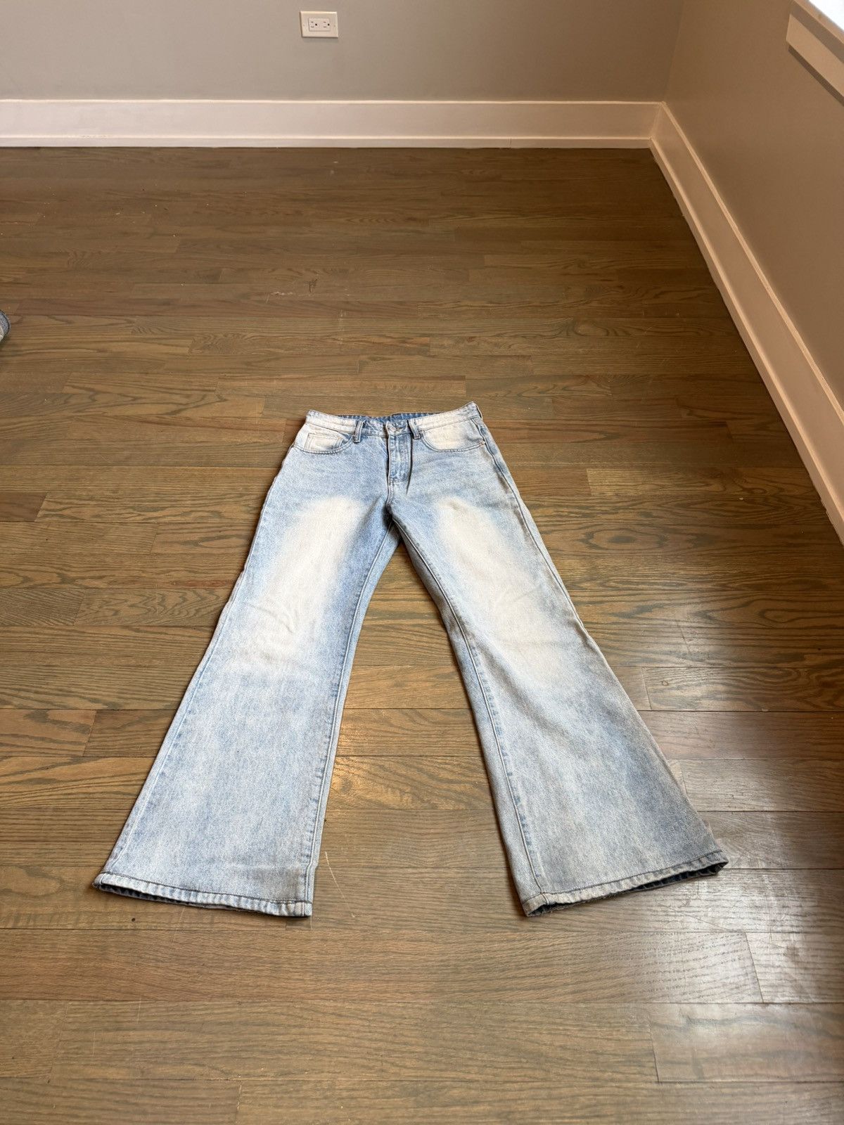 basketcase gallery Basketcase Blue Denim LAX Flares Size US 30 / EU 46 - 1 Thumbnail