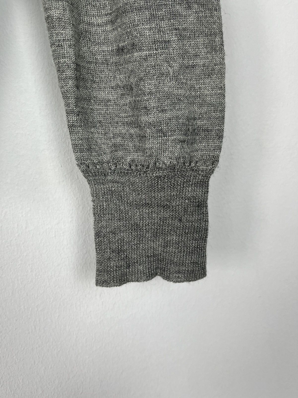 Burberry × Burberry Prorsum × Vintage Burberry London High Neck Knitted Sweater Made in England Size M / US 6-8 / IT 42-44 - 6 Thumbnail