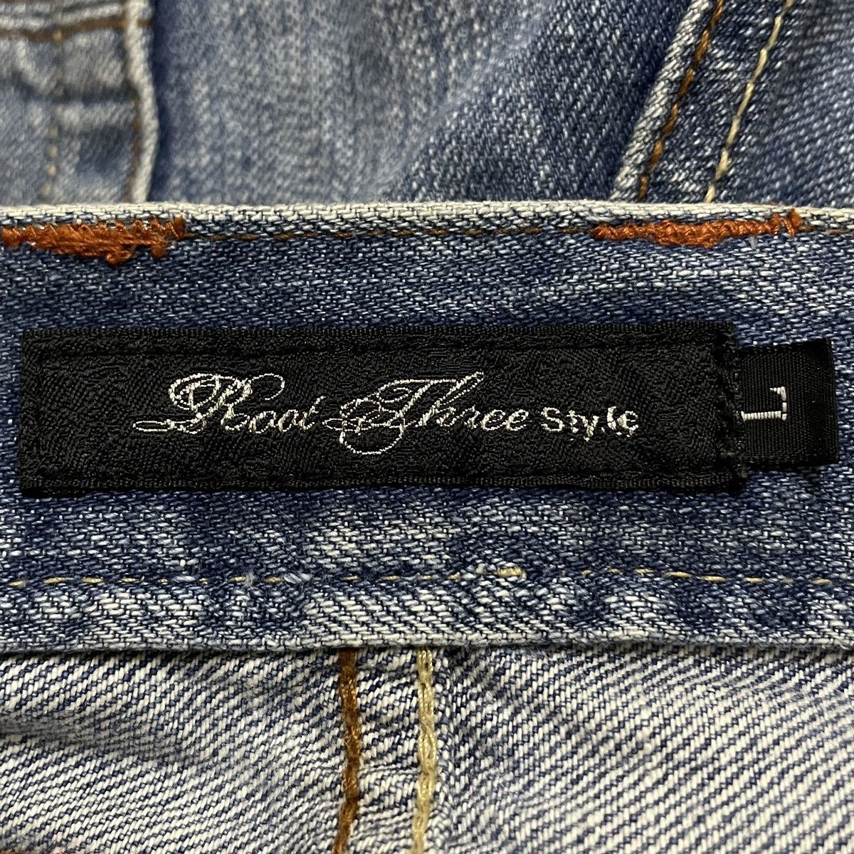 Le Grande Bleu (L.G.B.) Rare Vintage Japanese Brand Root Three Flared Jeans 1990s Size US 32 / EU 48 - 10 Thumbnail
