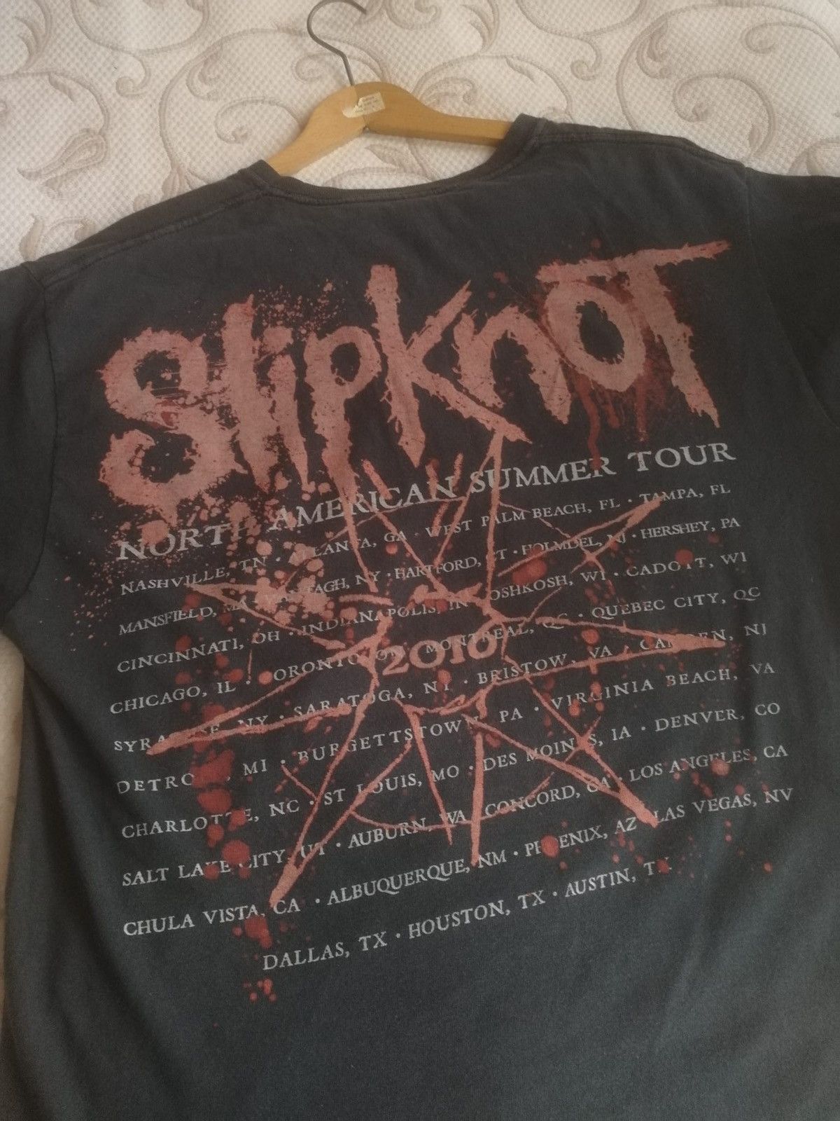 Band Tees × Slipknot × Vintage Vintage Slipknot tee print tour tshirt Size US L / EU 52-54 / 3 - 7 Thumbnail