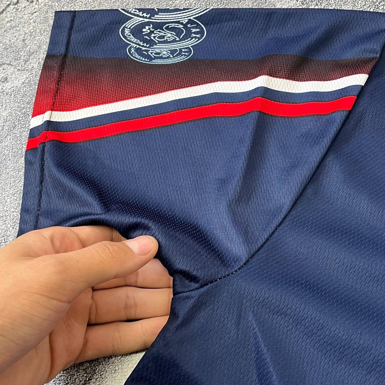 Vintage Ajax Amsterdam Football Jerser1997/1998 Away Shirt #10 Size US XL / EU 56 / 4 - 5 Thumbnail