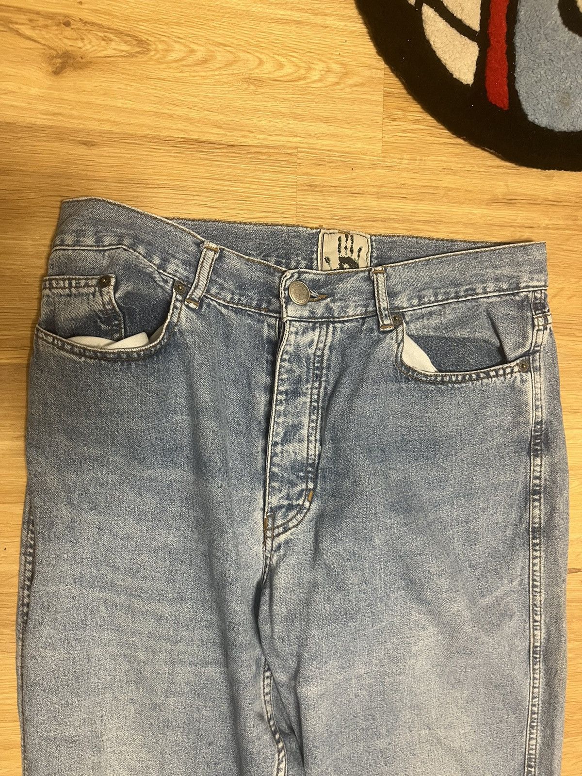 Jean Paul Gaultier Vintage❗Gaultier Jean's Denim Pants 🔥 Size US 34 / EU 50 - 4 Thumbnail