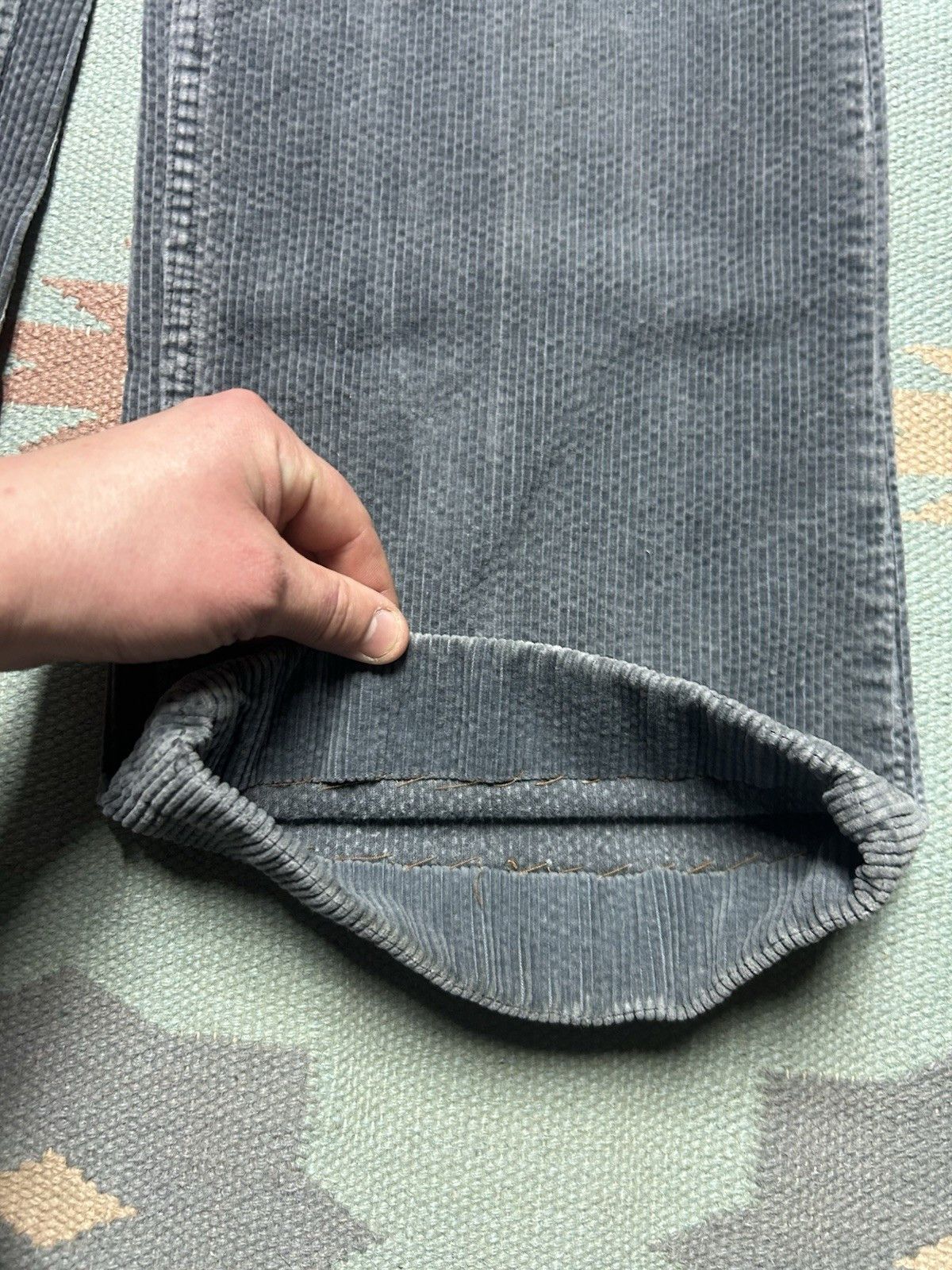 Vintage Vtg polo Ralph Lauren corduroy pants straight baggy 36x30 Size US 36 / EU 52 - 5 Thumbnail