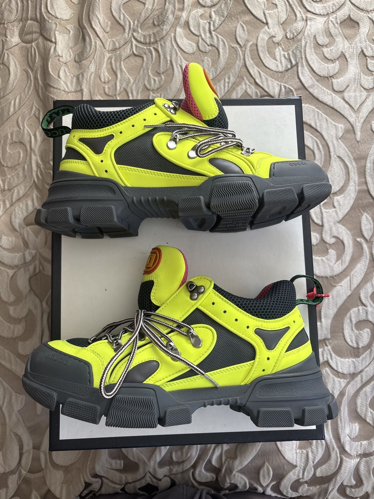 Gucci Gucci Flashtrek leather low trainers Size US 8 / EU 41 - 5 Thumbnail