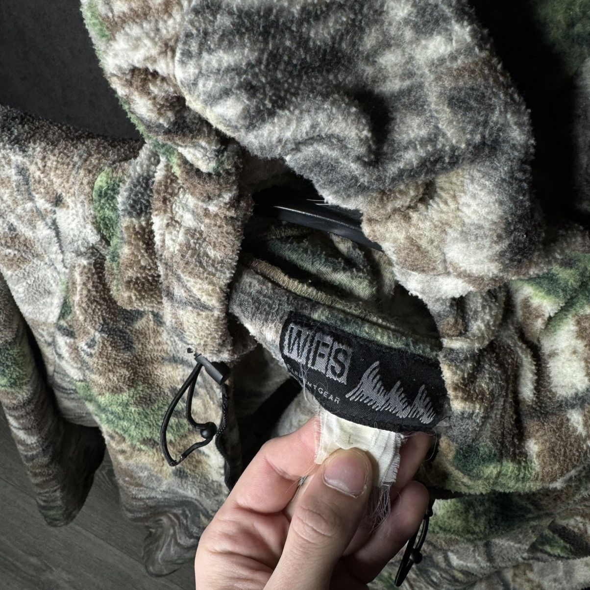 Japanese Brand × Realtree × Vintage Vintage WFS RealTree camo fleece hoodie Size US L / EU 52-54 / 3 - 3 Thumbnail