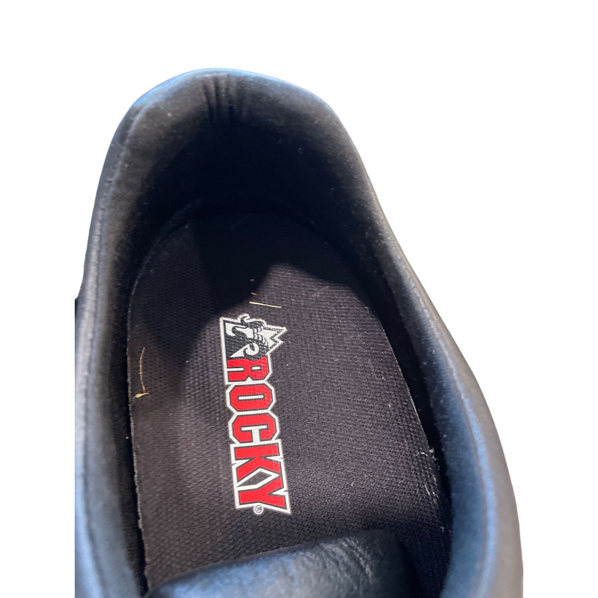 Other Rocky 5001 USPS postal mens black leather slip resist shoes Size US 12 / EU 45 - 10 Thumbnail