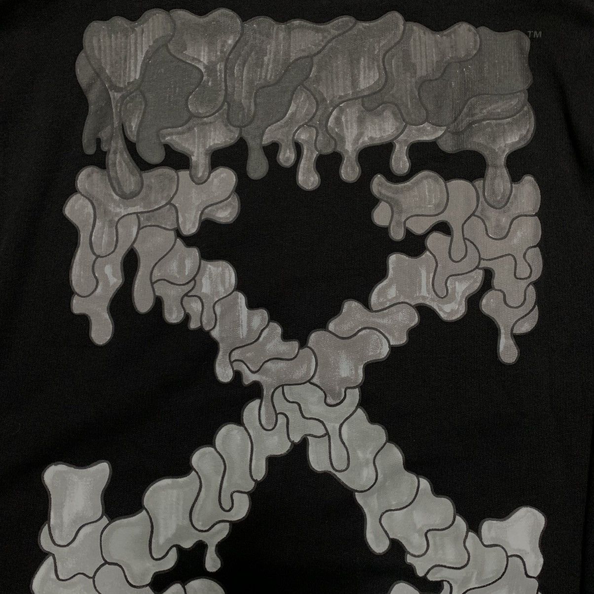 Off-White Off White Large Marker Arrows Black Sweatshirt Crewneck Size US L / EU 52-54 / 3 - 3 Thumbnail
