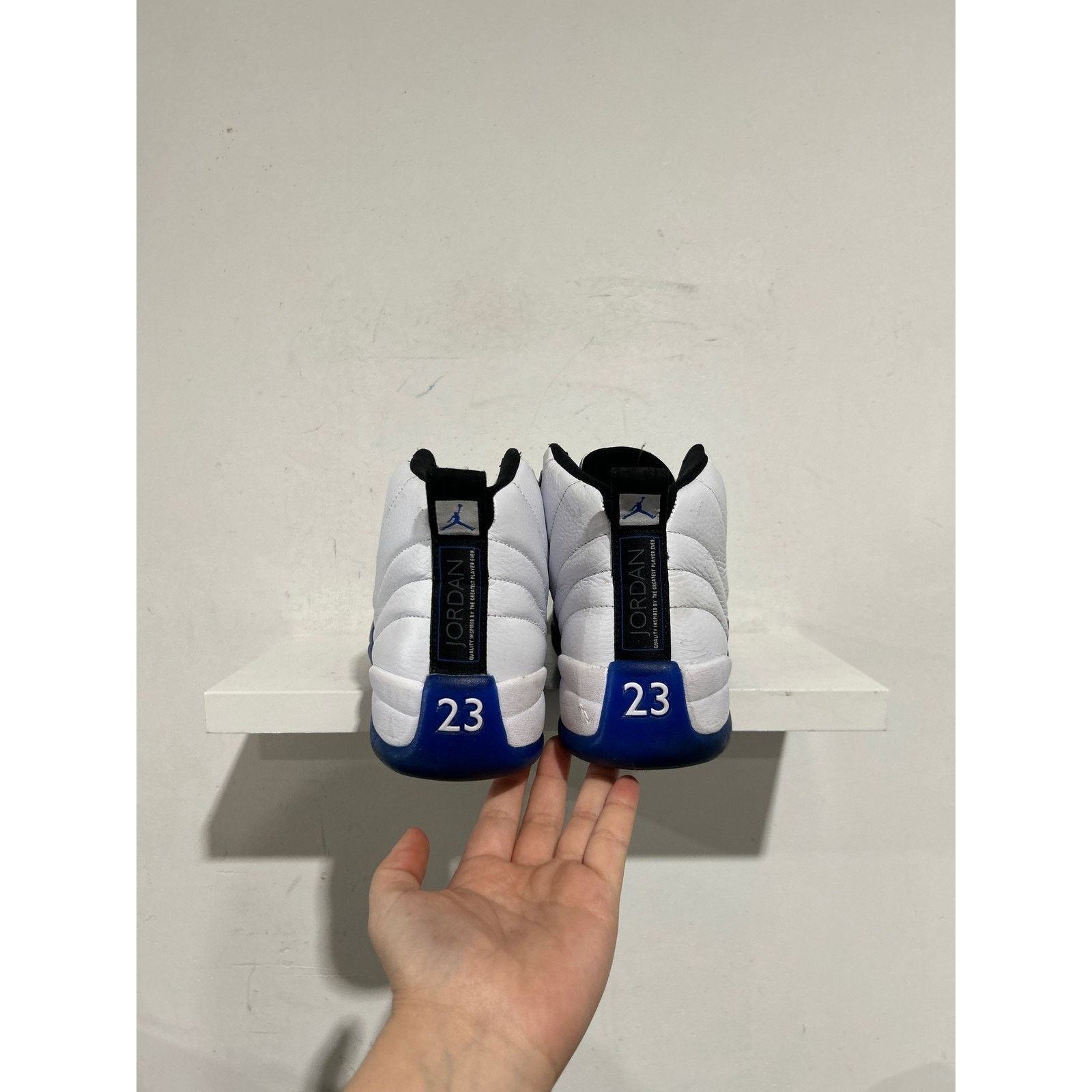 Nike NIKE JORDAN 12 BLUEBERRY SIZE 8.5 PREOWNED Size US 8.5 / EU 41-42 - 3 Thumbnail