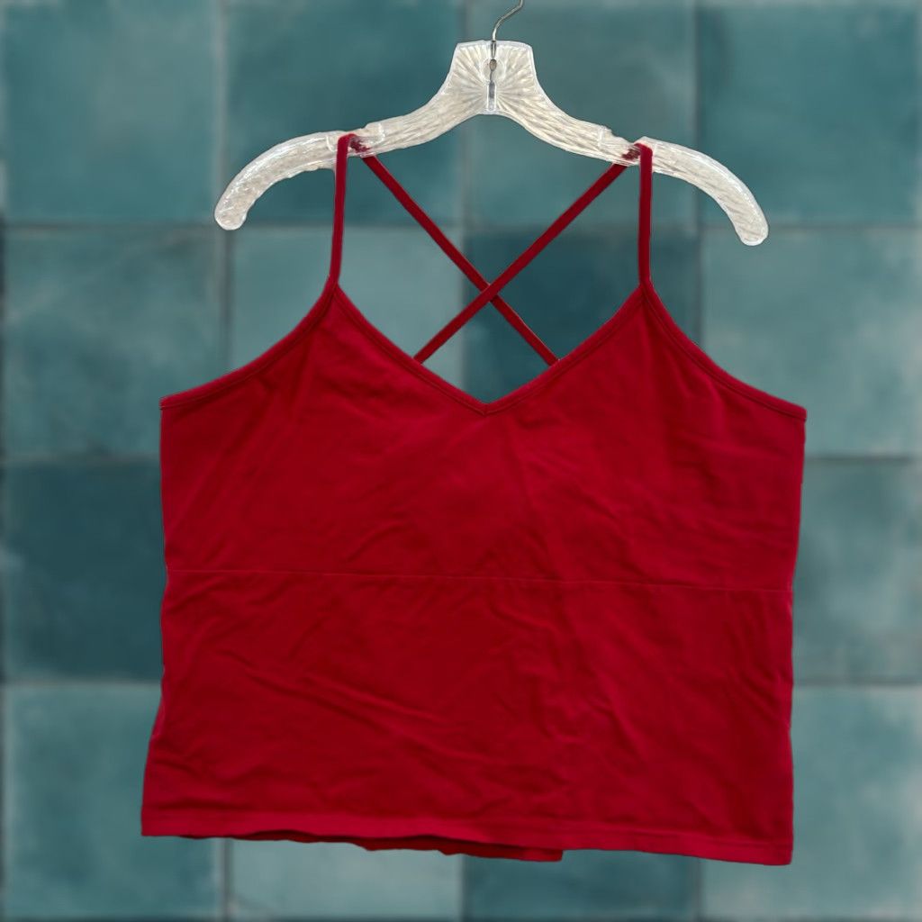 Route 66 VINTAGE Y2K Route 66 Camisole Tank Top 2X Plus Size Red Boho Fairy Grunge Whimsigoth Shirt Mens Girls Womens Size XXL / US 16-18 / IT 52-54 - 1 Thumbnail