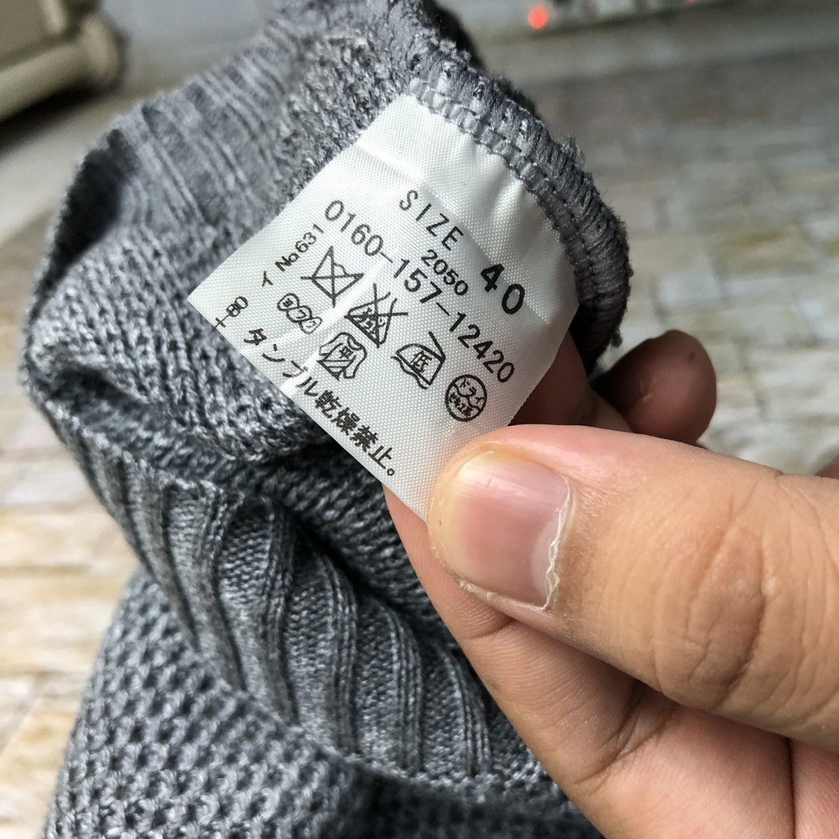 Homespun Knitwear × Japanese Brand Civilse Grey streetwear Knitwear #A1203 Size S / US 4 / IT 40 - 12 Thumbnail