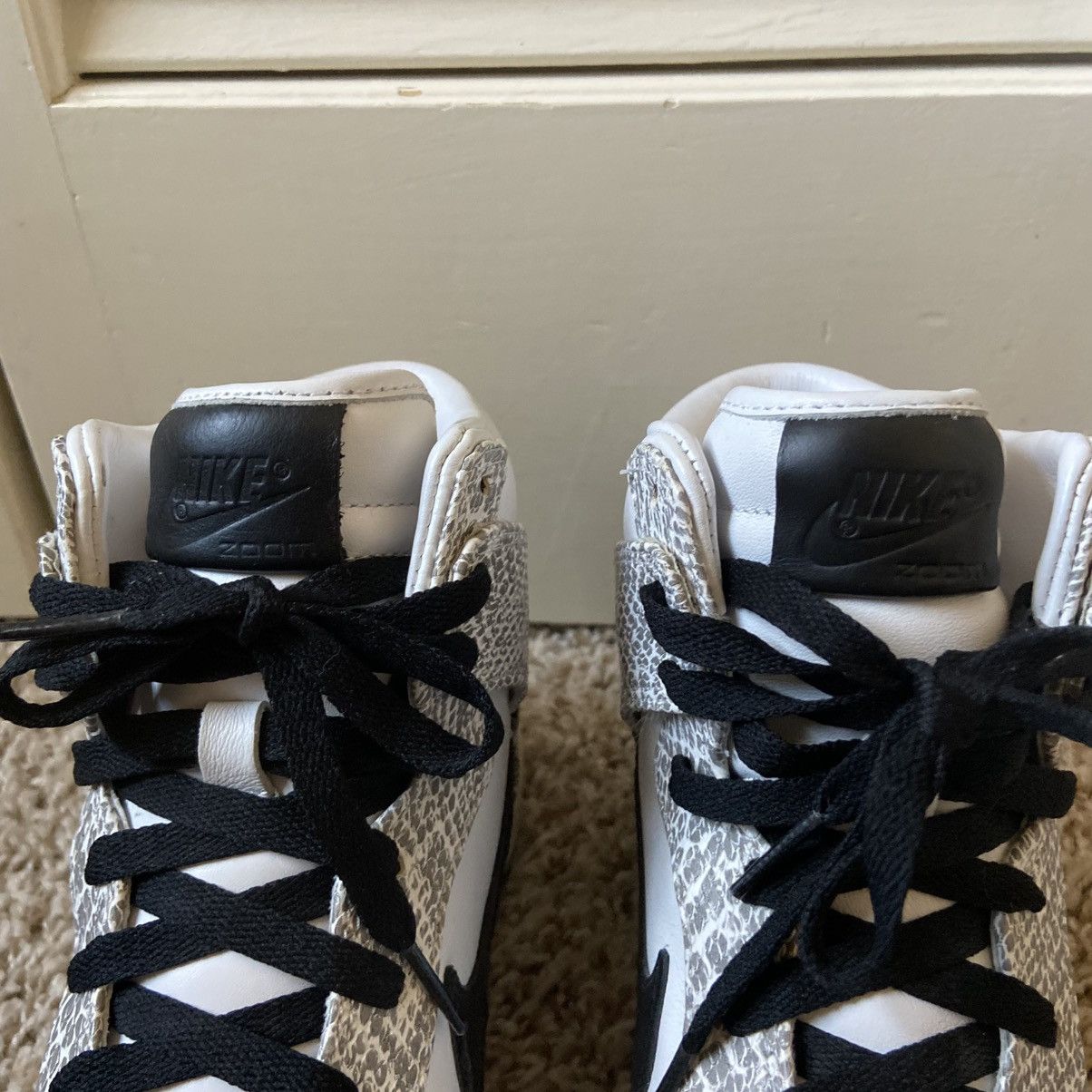 Nike RARE 2013 Nike Dunk High SP Cocoa Snake White 624512-010 Size US 10 / EU 43 - 4 Thumbnail