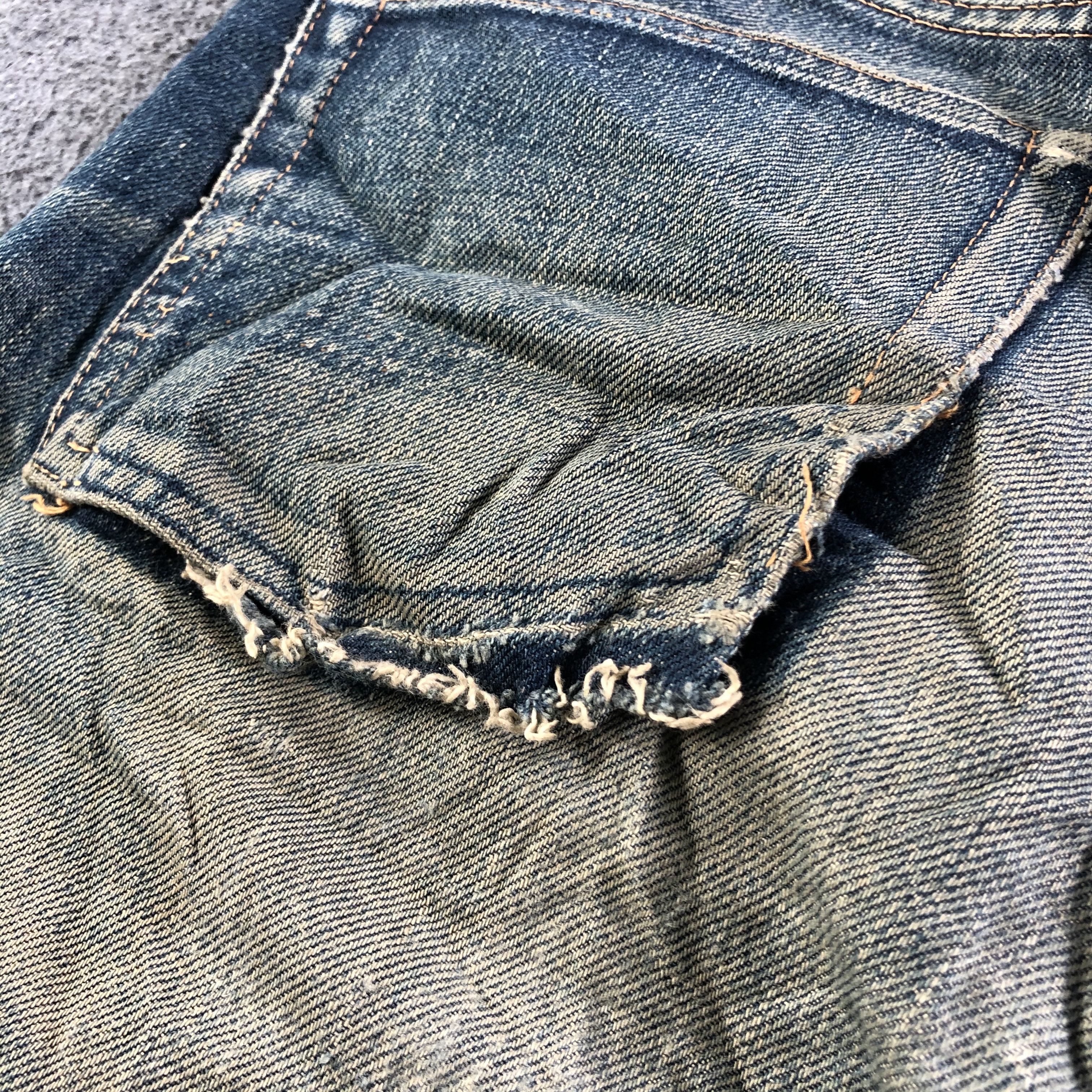 Japanese Brand Vintage Psycho Wheels Selvedge Jeans-J3784 Size US 29 - 9 Thumbnail