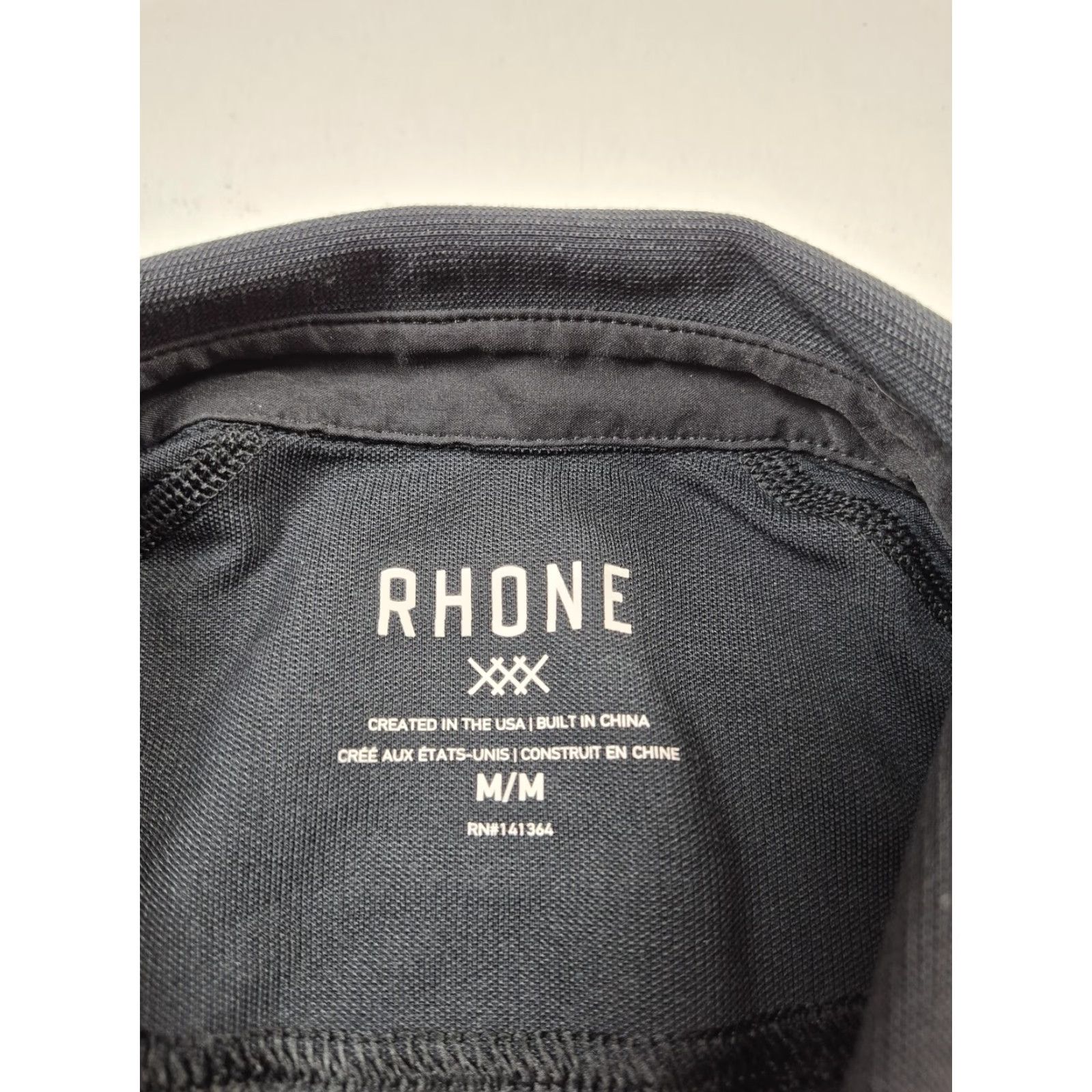 Rhone Rhone Delta Pique Polo Shirt Mens M Gray Golf Performance Stretch 100040 Size US M / EU 48-50 / 2 - 4 Thumbnail