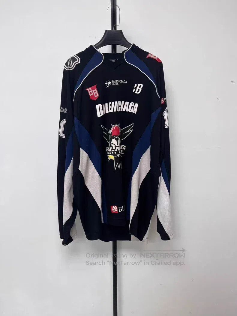 Balenciaga Balenciaga Alphabet Logo Long Sleeve T-Shirt Size US XS / EU 42 / 0 - 1 Thumbnail
