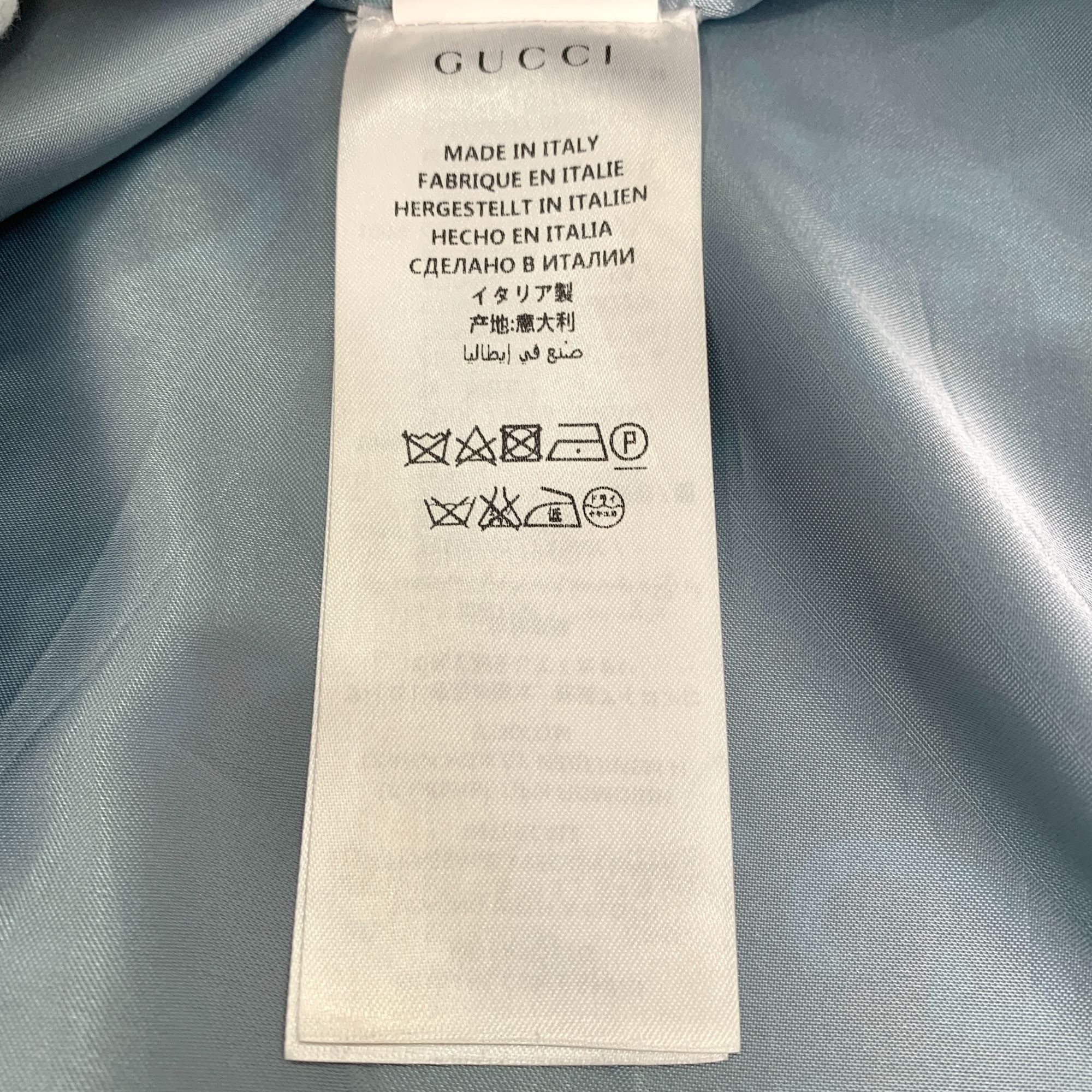 Gucci Gucci Black & Red G Monogram Print Bomber Jacket With Ribbed Size US L / EU 52-54 / 3 - 7 Thumbnail