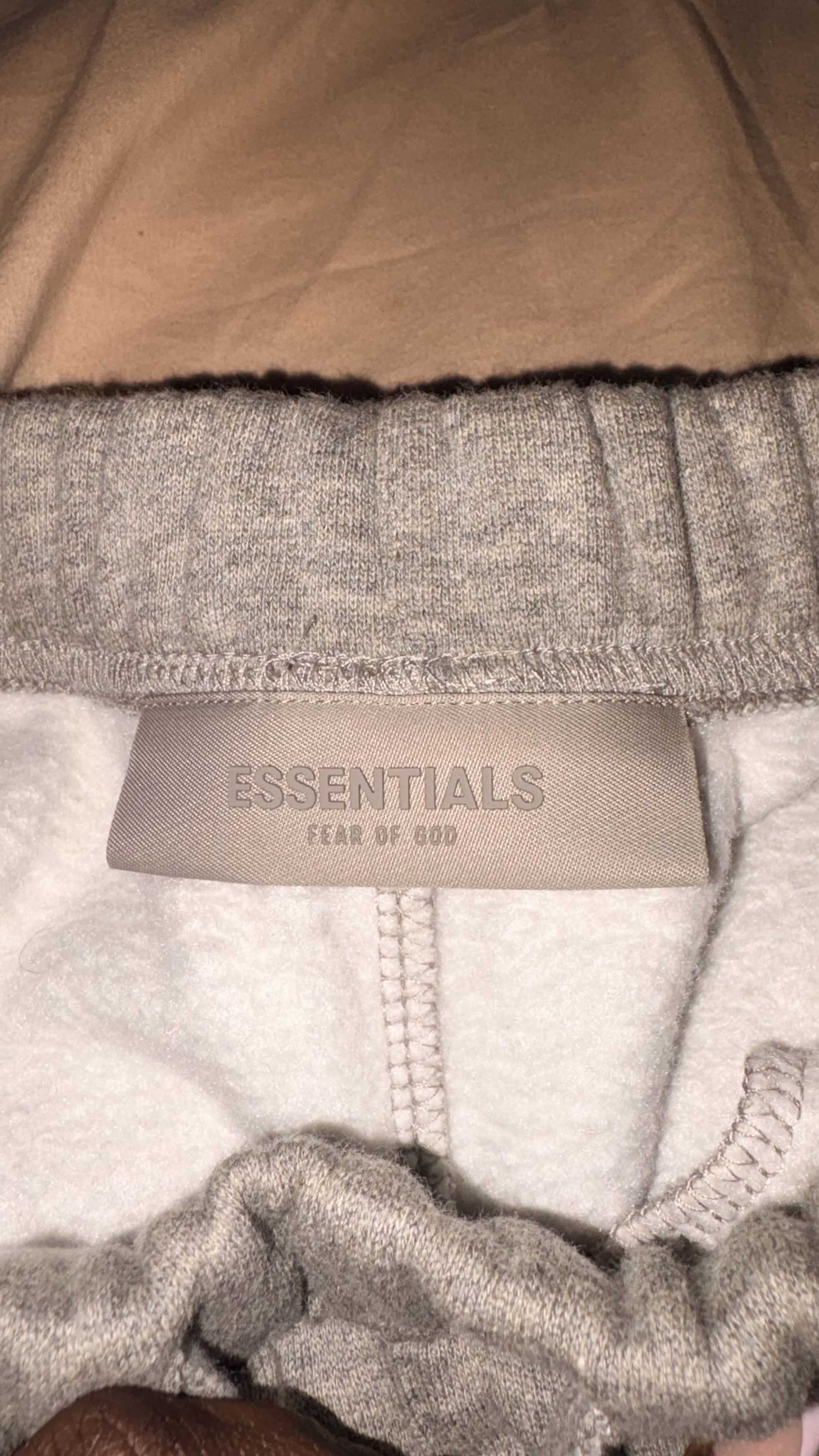 Fear of God Fear of God Essentials Sweatpants 'Dark Oatmeal' Size US 28 / EU 44 - 3 Thumbnail