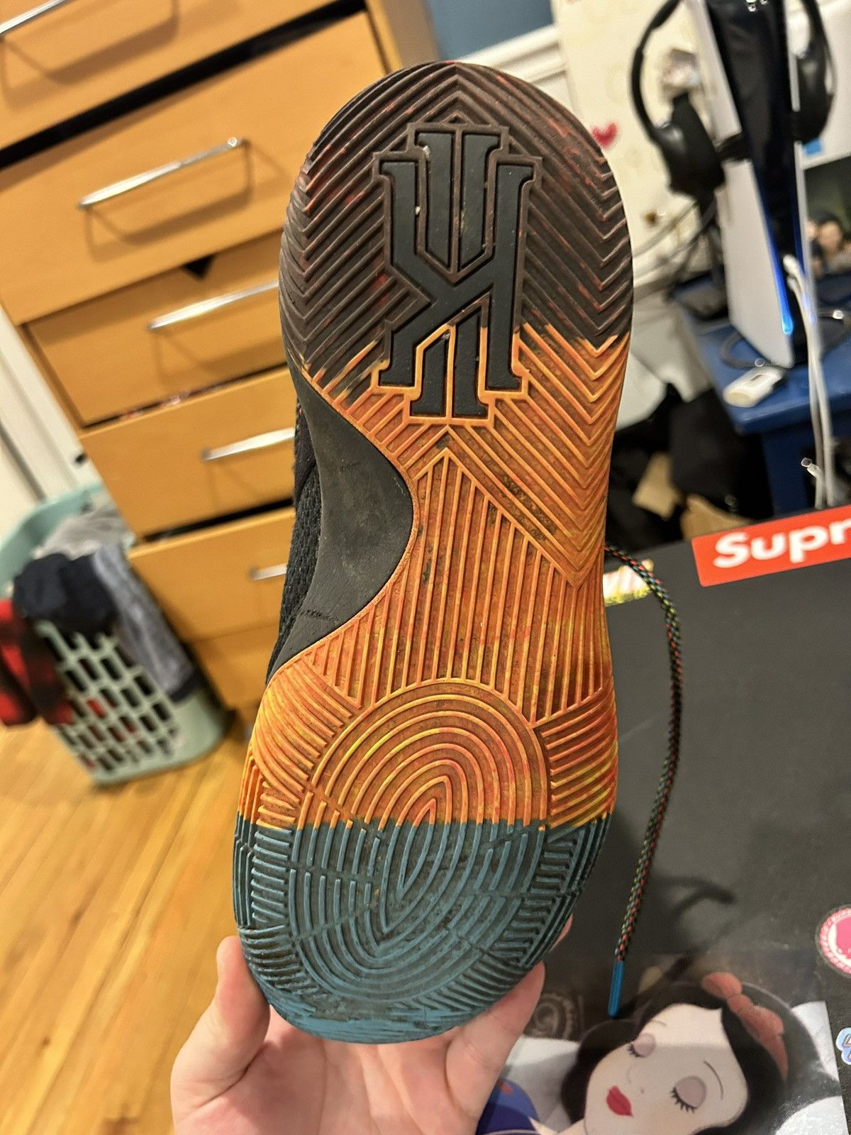 Nike Kyrie 2 “BHM” Size US 10 / EU 43 - 5 Thumbnail