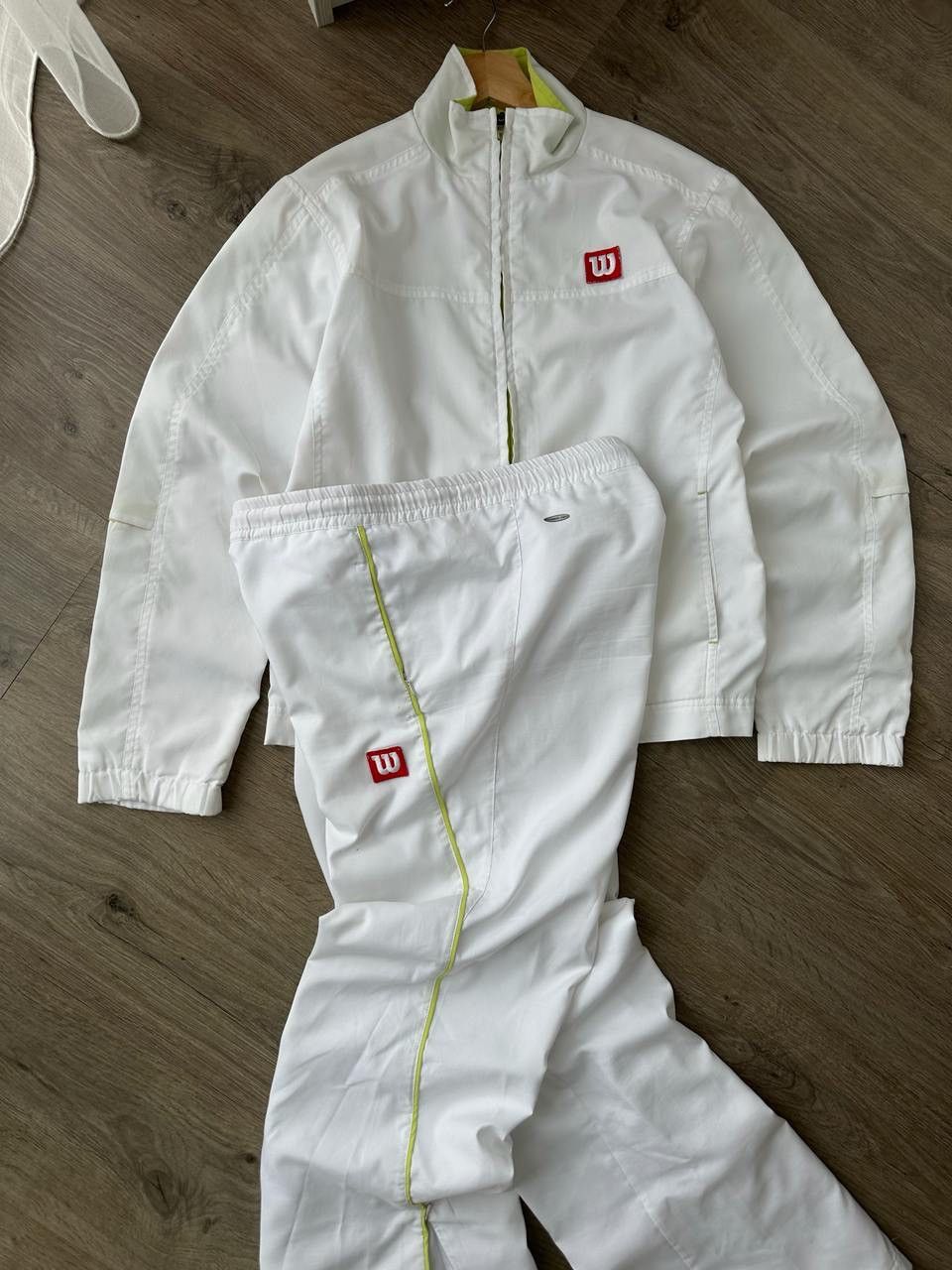 Japanese Brand × Vintage Vintage Wilson White Sportswear W’S Tracksuit Size M / US 6-8 / IT 42-44 - 4 Thumbnail