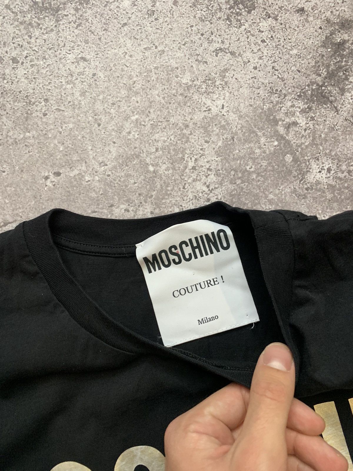 Moschino Moschino Couture Porky Pig Black T-shirt Looney Tunes Size US XS / EU 42 / 0 - 5 Thumbnail