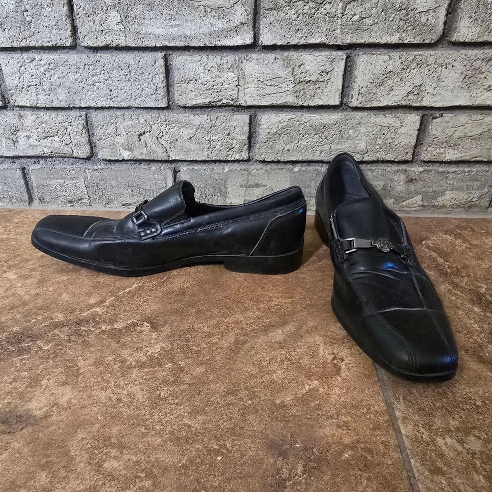 Guess Black Detailed | GUESS | Leather Loafer Size US 9 / EU 42 - 1 Thumbnail