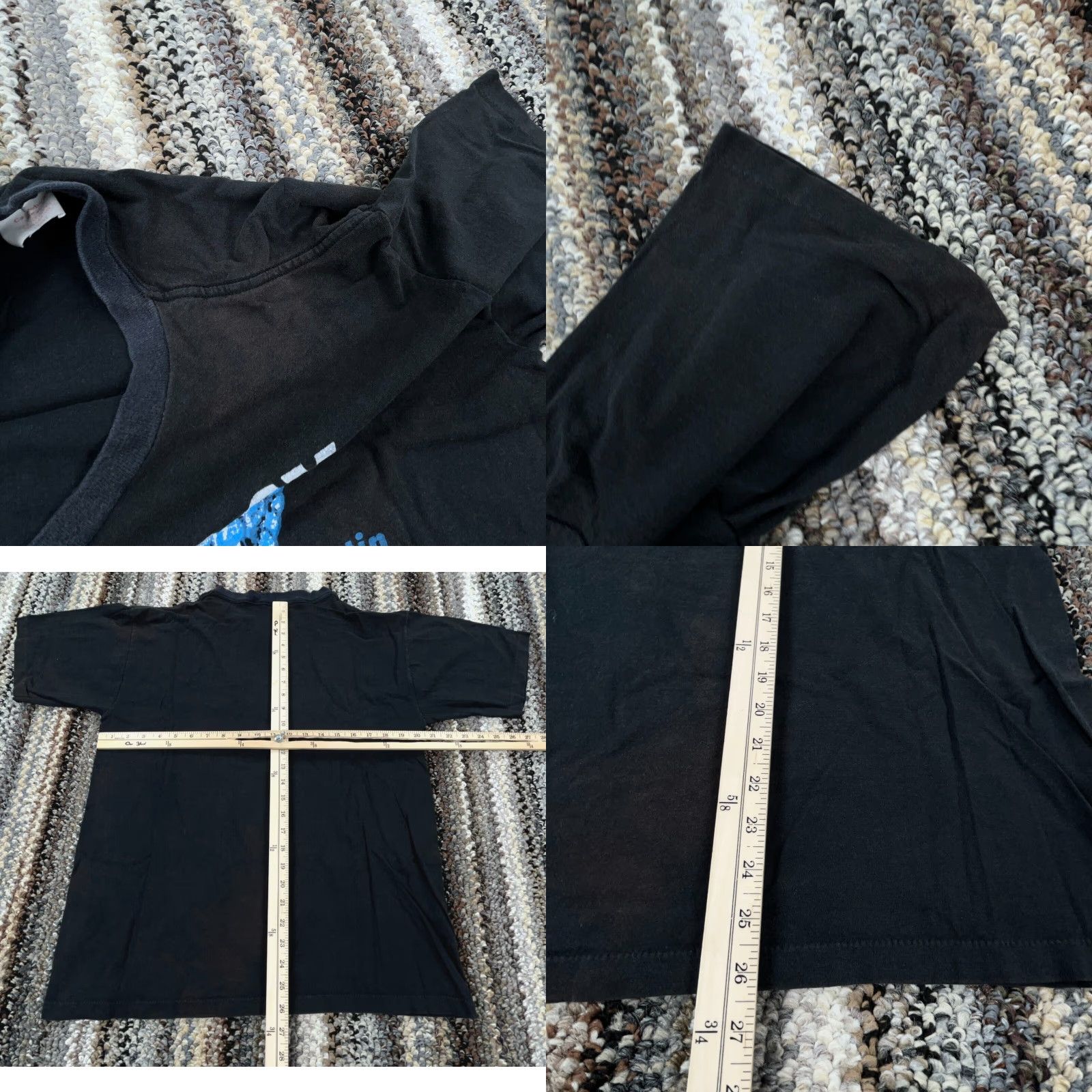 Vintage VINTAGE Stone Cold Steve Austin Shirt Men Large Black WWF Tee Single Stitch USA Shirt Size US L / EU 52-54 / 3 - 8 Thumbnail