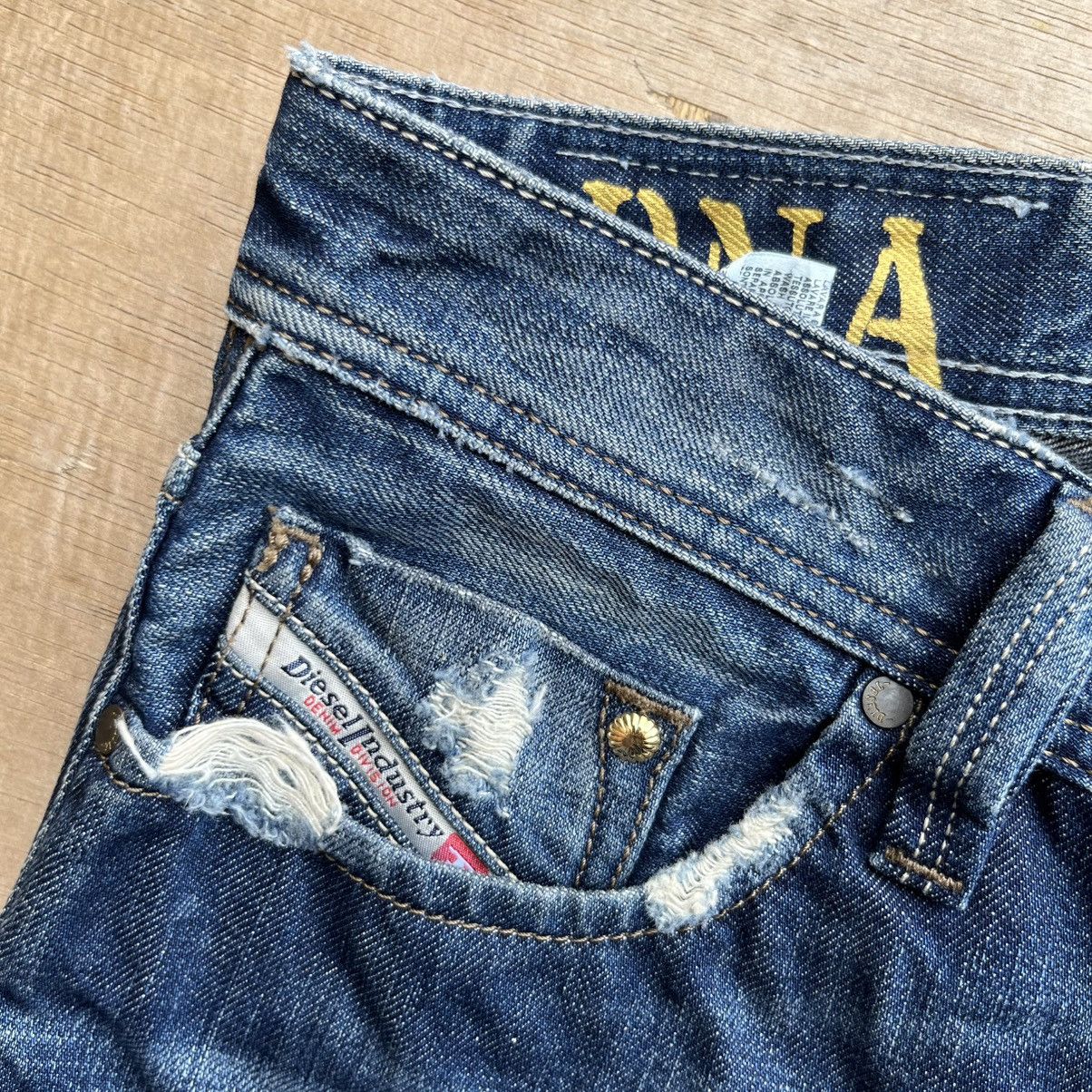 Diesel × Tornado Mart DIESEL INDUSTRY DISTRESSED DENIM Size US 30 / EU 46 - 4 Thumbnail