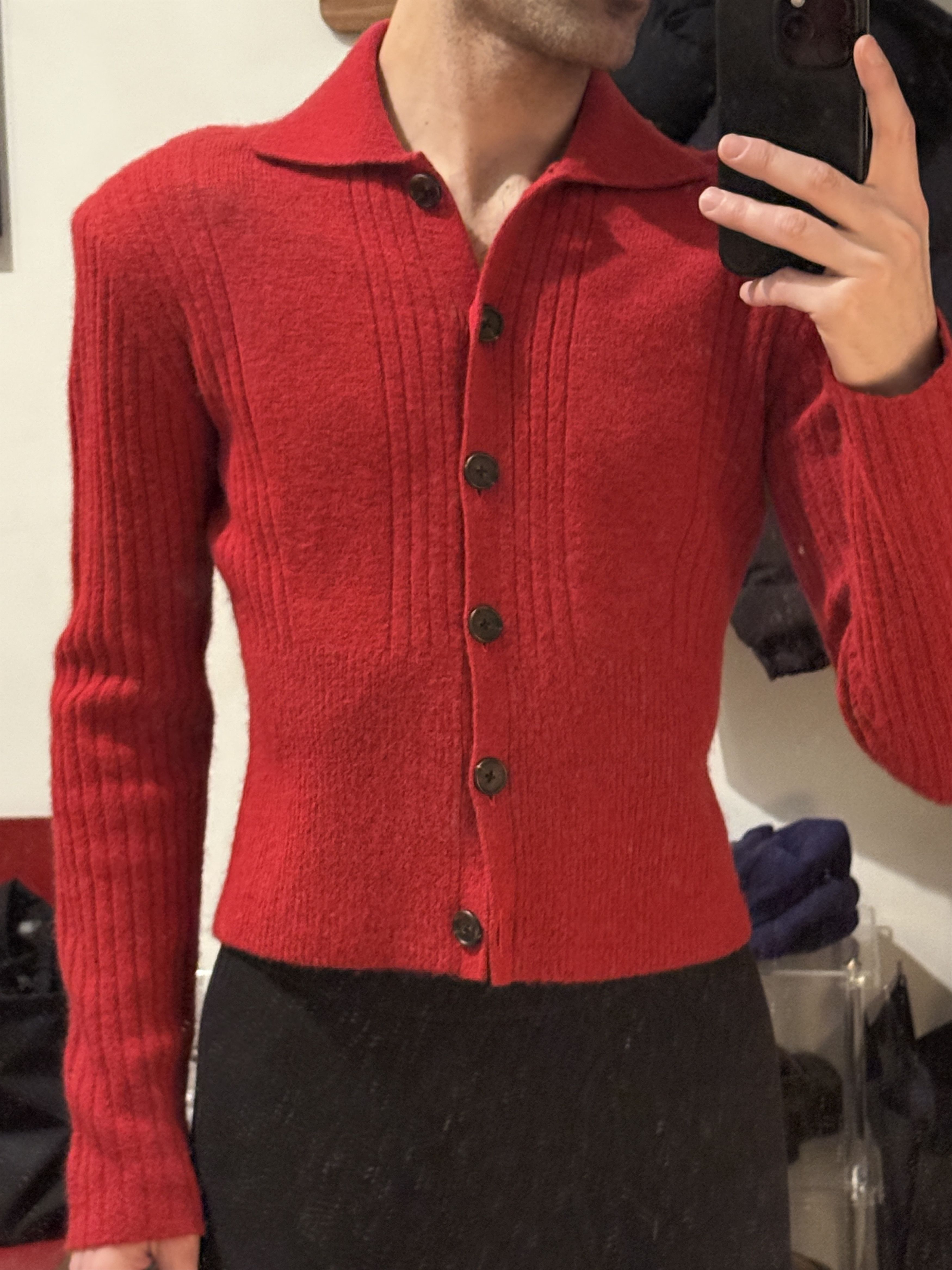 Commission Soft wool cardigan Size M / US 6-8 / IT 42-44 - 1 Thumbnail