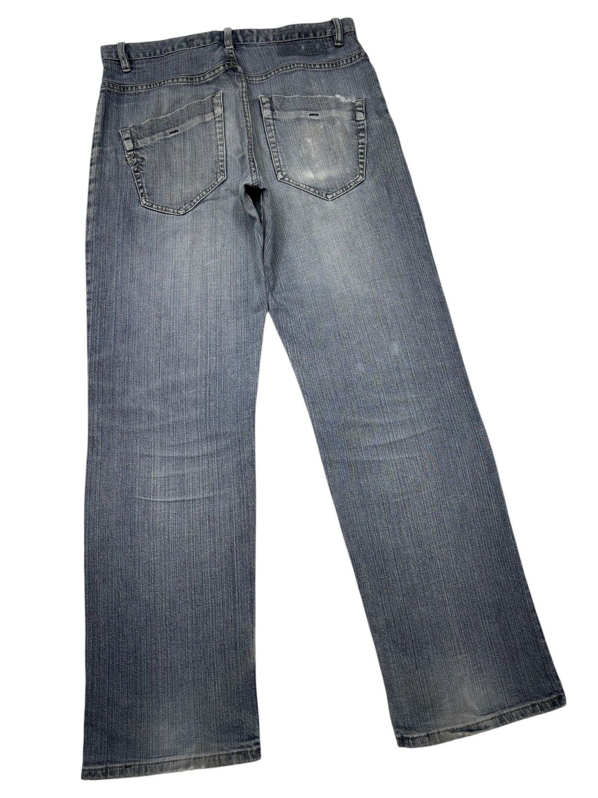 Hysteric Glamour BILLABONG CAMARO STRAIGHT LEG DISTRESSED DENIM LOOSE JEANS Size US 33 - 3 Thumbnail