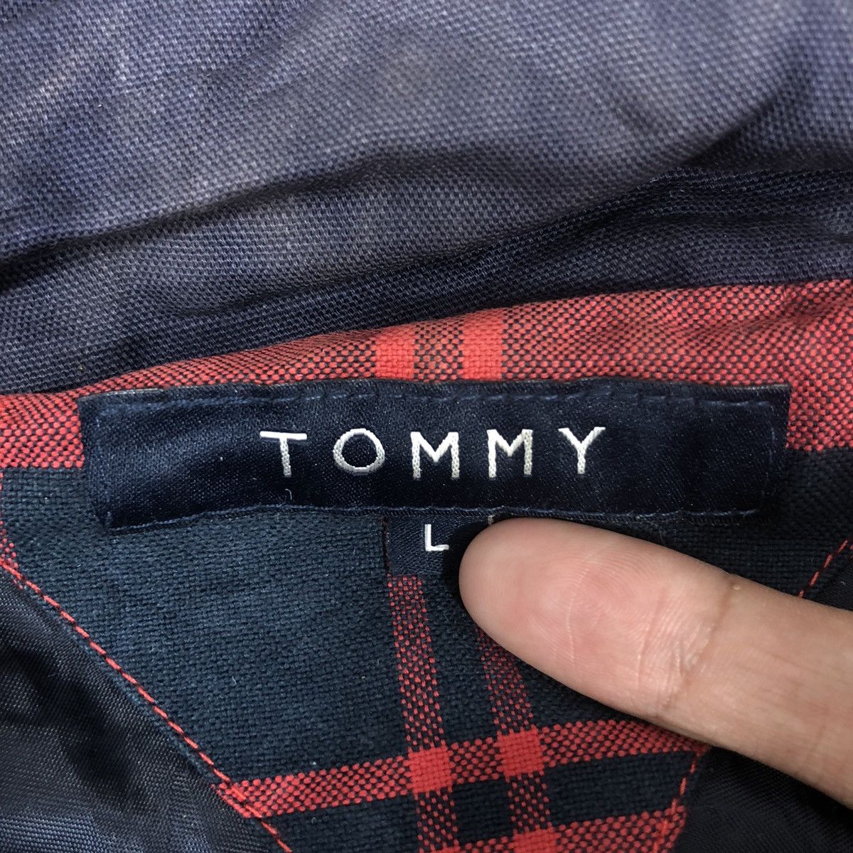 Tommy Hilfiger TOMMY Jacket Checkered Multipocket Size US L / EU 52-54 / 3 - 4 Thumbnail