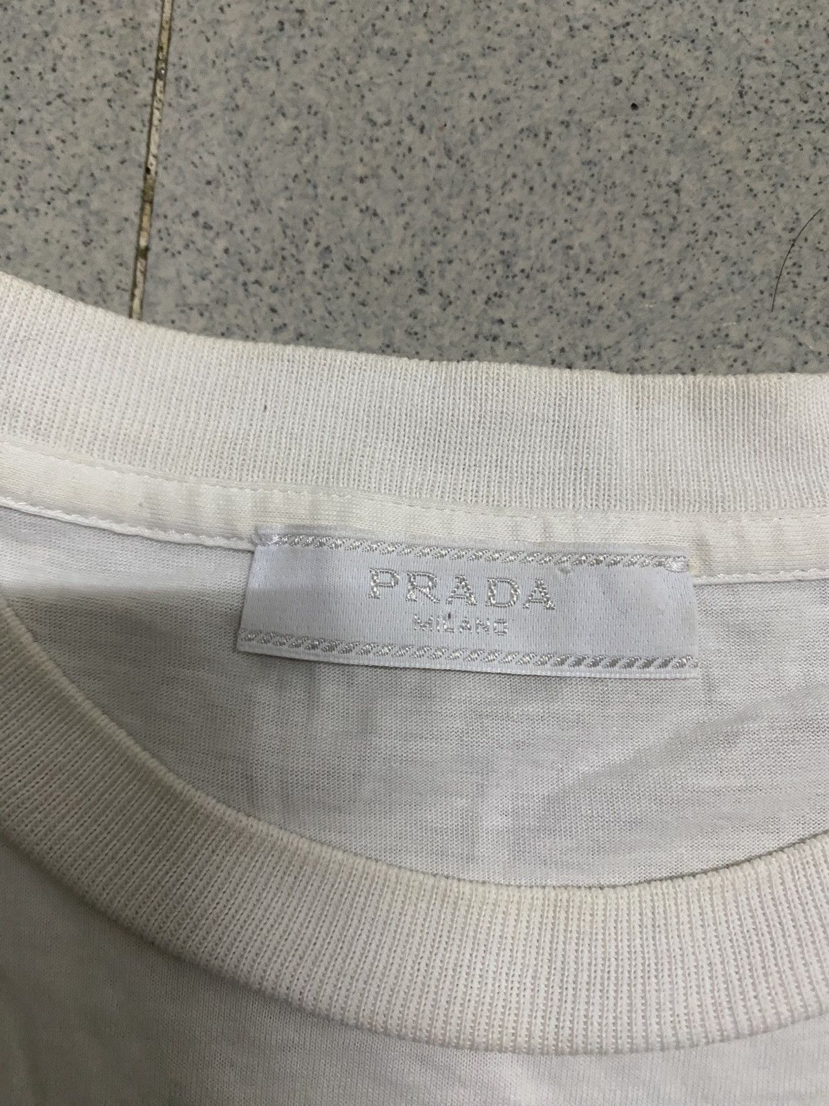 Prada Prada Plain Women White tee XL Size XL / US 12-14 / IT 48-50 - 3 Thumbnail