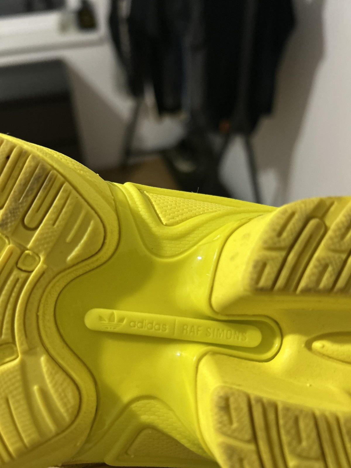 Adidas × Raf Simons Adidas Ozweego Raf simons Bright yellow Night Blue Size US 9.5 / EU 42-43 - 5 Thumbnail