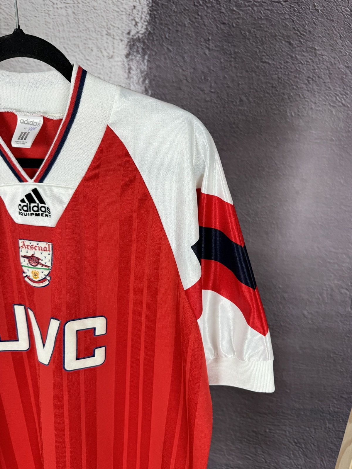 Adidas ORIGINAL ARSENAL 1992 1994 40-42" HOME SHIRT ADIDAS Jersey Size US L / EU 52-54 / 3 - 7 Thumbnail
