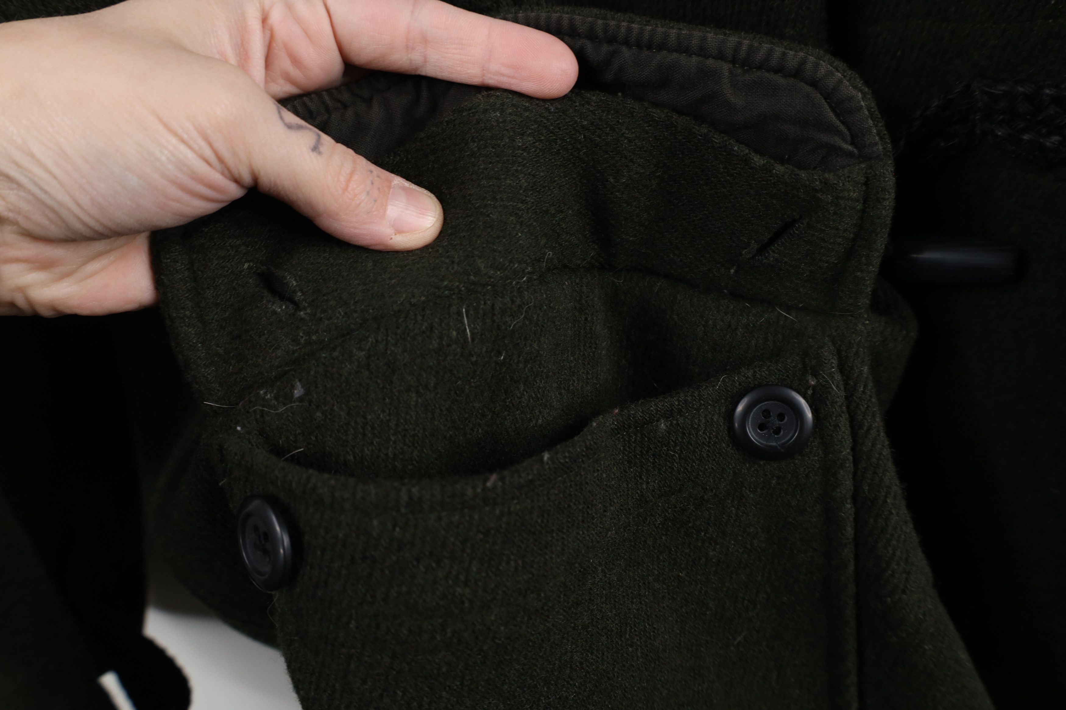 Gap × Vintage Vintage 90s Gap Heavyweight Toggle Button Parka Jacket Size US L / EU 52-54 / 3 - 6 Thumbnail