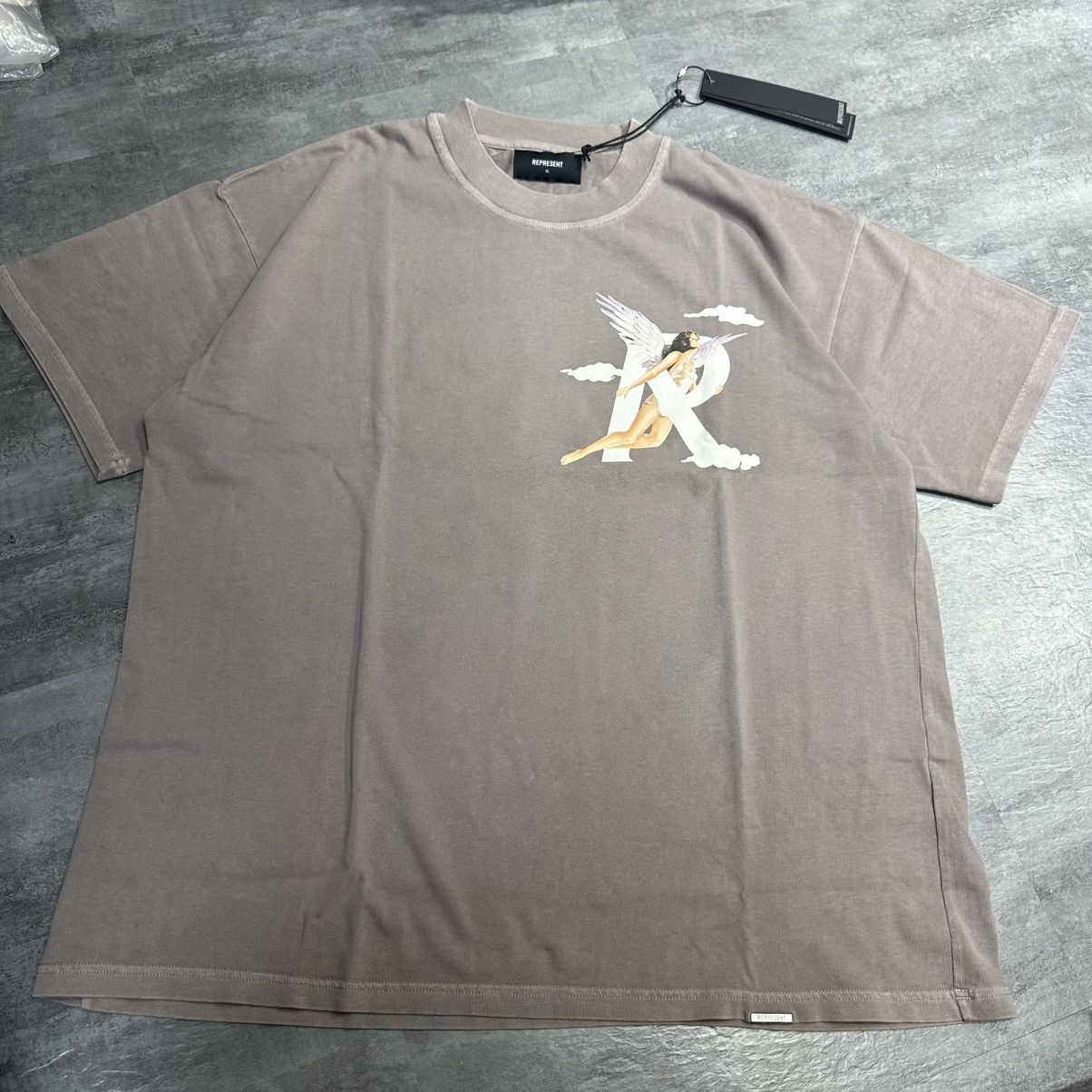 Represent Clo. Represent Storms In Heaven Tee - Mushroom Size US XL / EU 56 / 4 - 1 Thumbnail