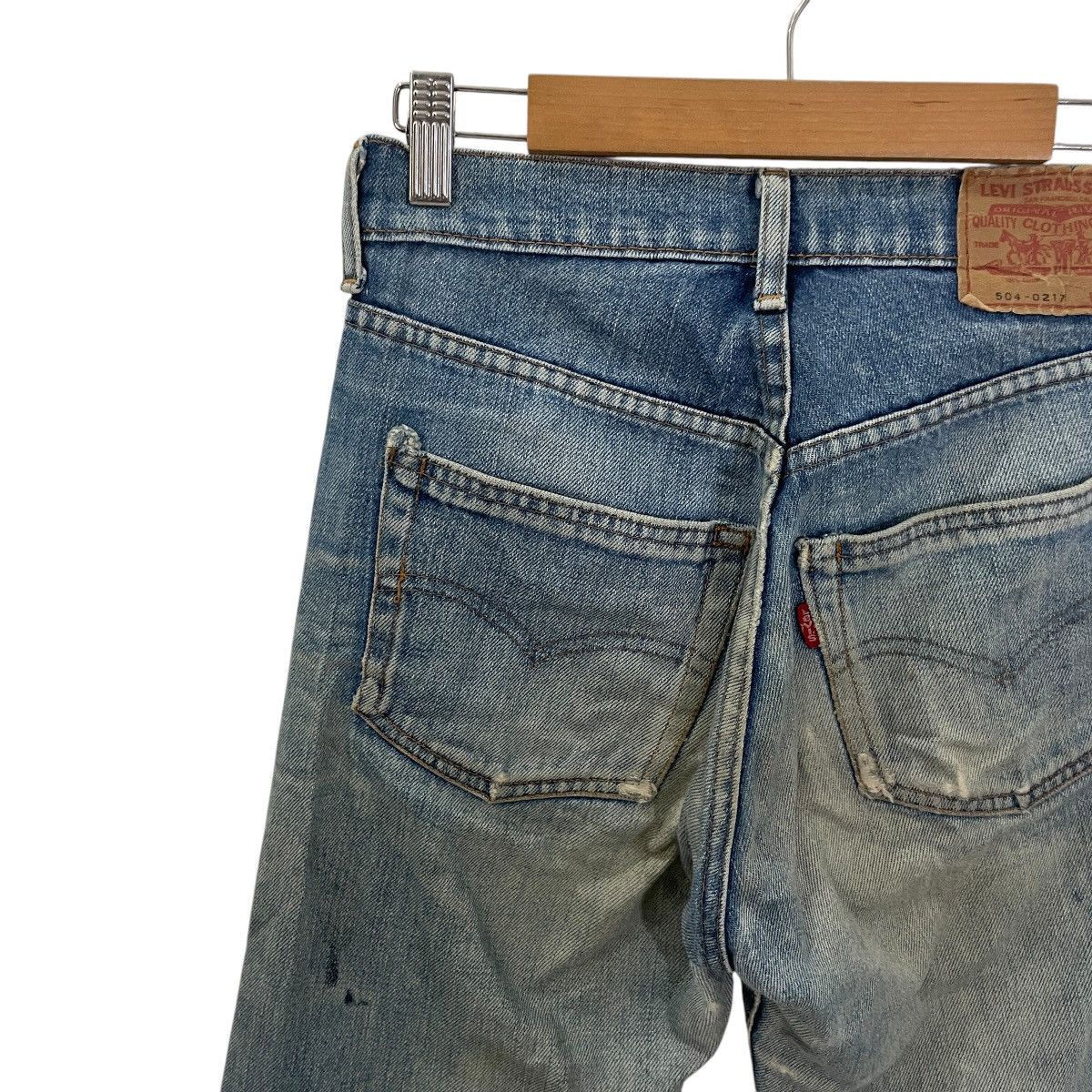 Japanese Brand Vintage Levis Lot 504-0217 Japan Distressed Denim Size US 26 / EU 42 - 8 Thumbnail