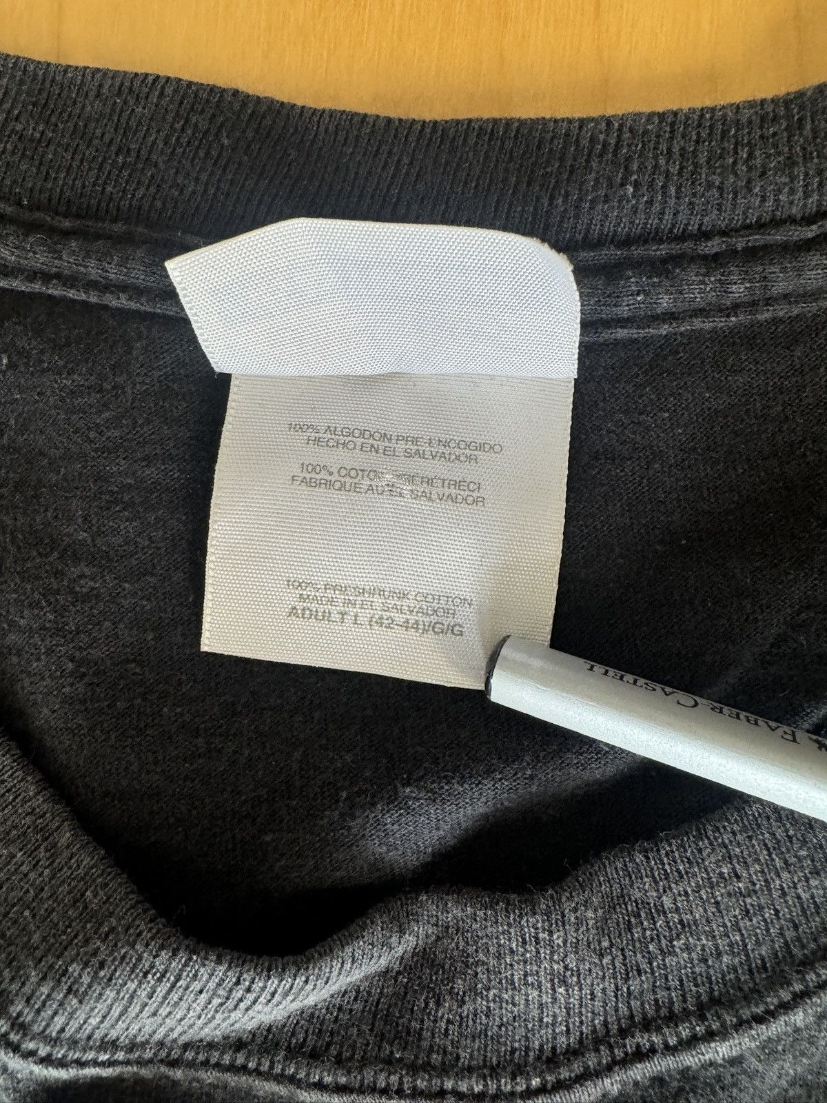 Hanes × Vintage Hanes Slayer Band Tee Size US L / EU 52-54 / 3 - 4 Thumbnail
