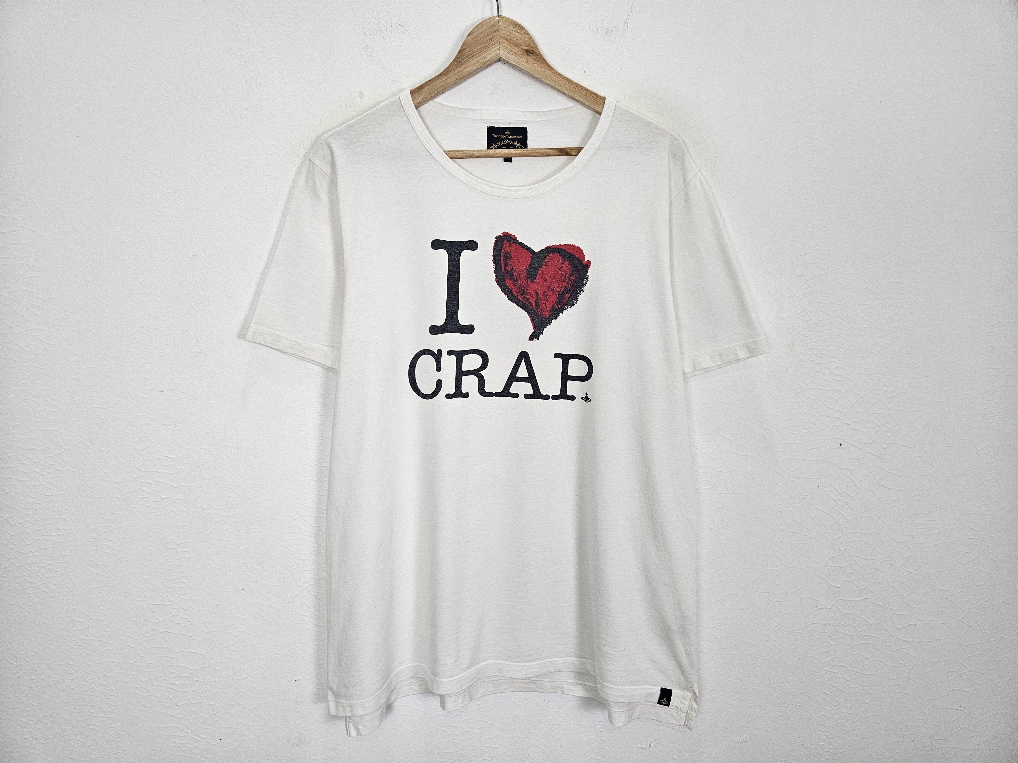 Vivienne Westwood Vivienne Westwood I Love Crap Tee Size US XXL / EU 58 / 5 - 2 Thumbnail