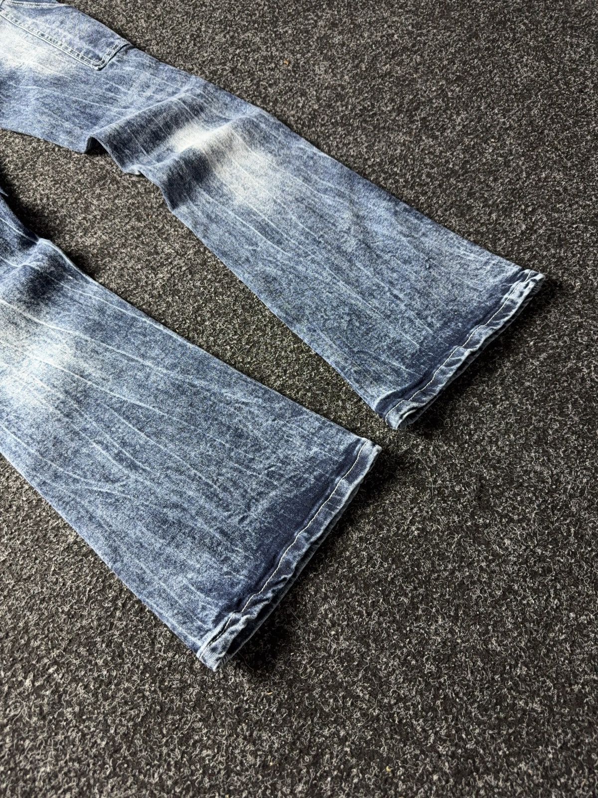 Japanese Brand × Vintage Vintage 90s Low Waist Flare Jeans Y2K Japanese Vibe Size 27" / US 4 / IT 40 - 10 Thumbnail