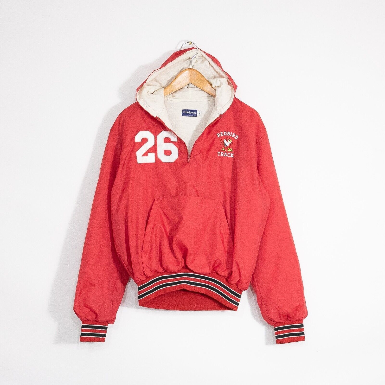 Vintage Vintage Loudonville Redville Track Windbreaker Large Anorak Size US L / EU 52-54 / 3 - 1 Thumbnail