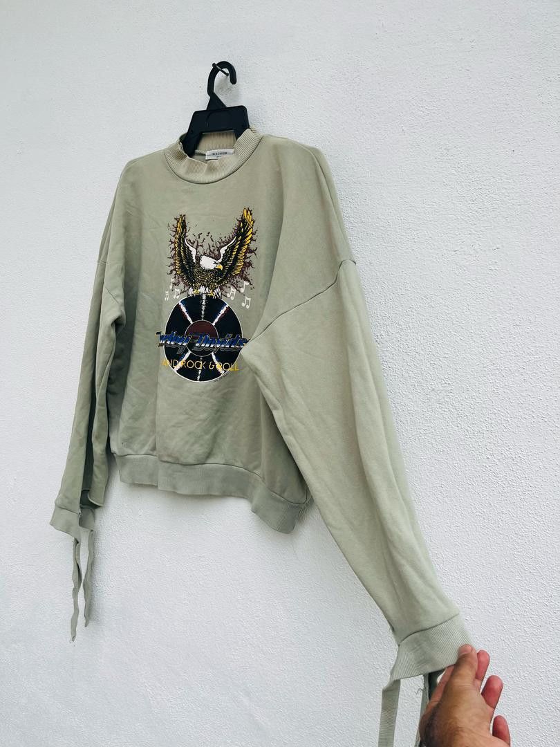 Harley Davidson Vintage Harley Davidson Rock And Roll Custom Sweatshirt Size M / US 6-8 / IT 42-44 - 4 Thumbnail
