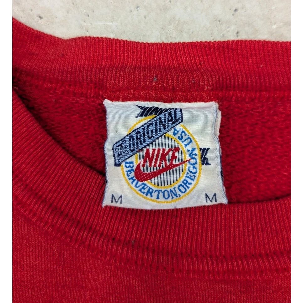 Nike × Vintage Vintage Nike rare tag Made in Canada crew neck sweater Size US M / EU 48-50 / 2 - 2 Thumbnail