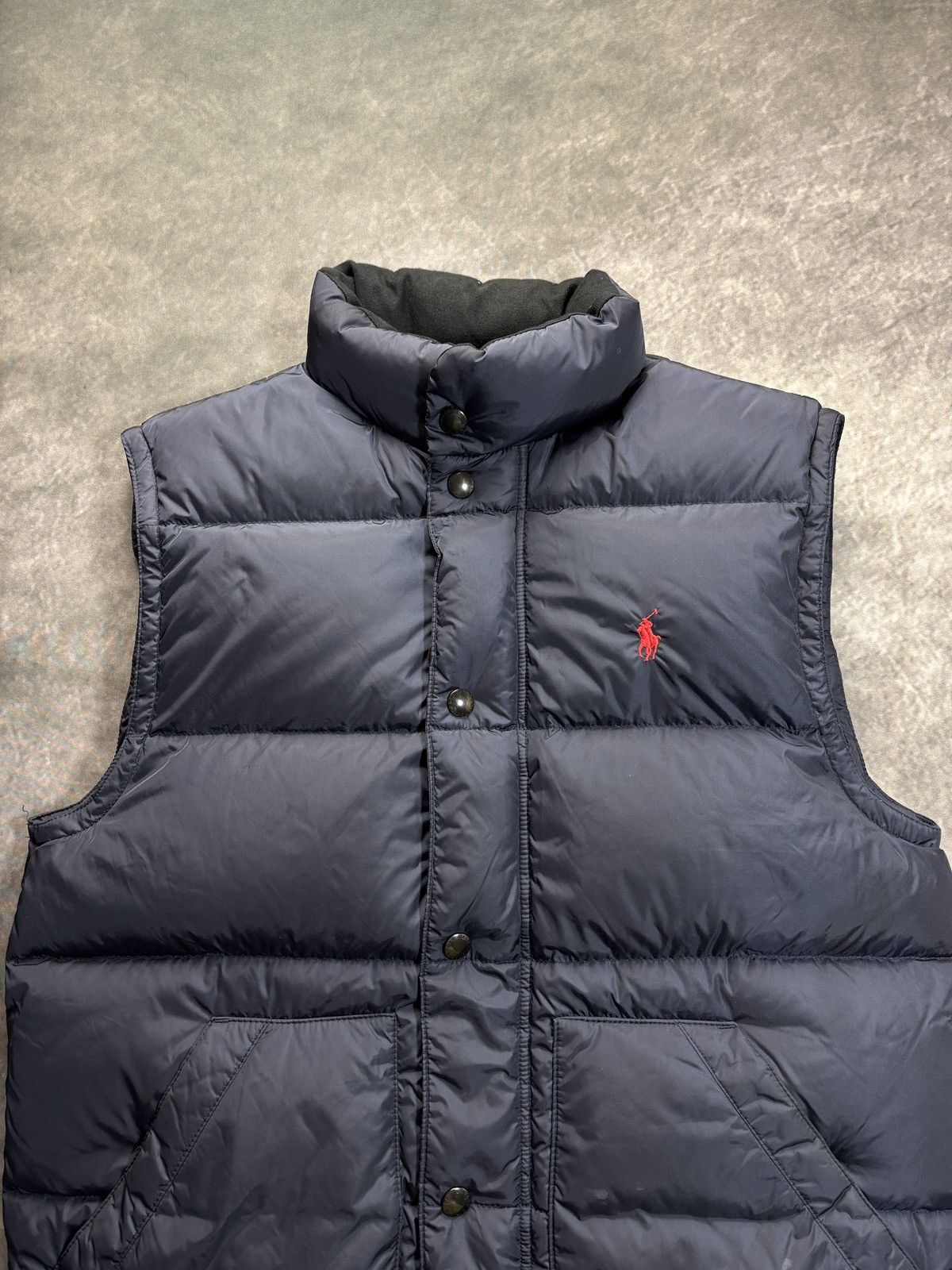 Polo Ralph Lauren Vintage Polo Puffer Vest 90s Ralph Lauren Duck Down Goose Size US M / EU 48-50 / 2 - 2 Thumbnail